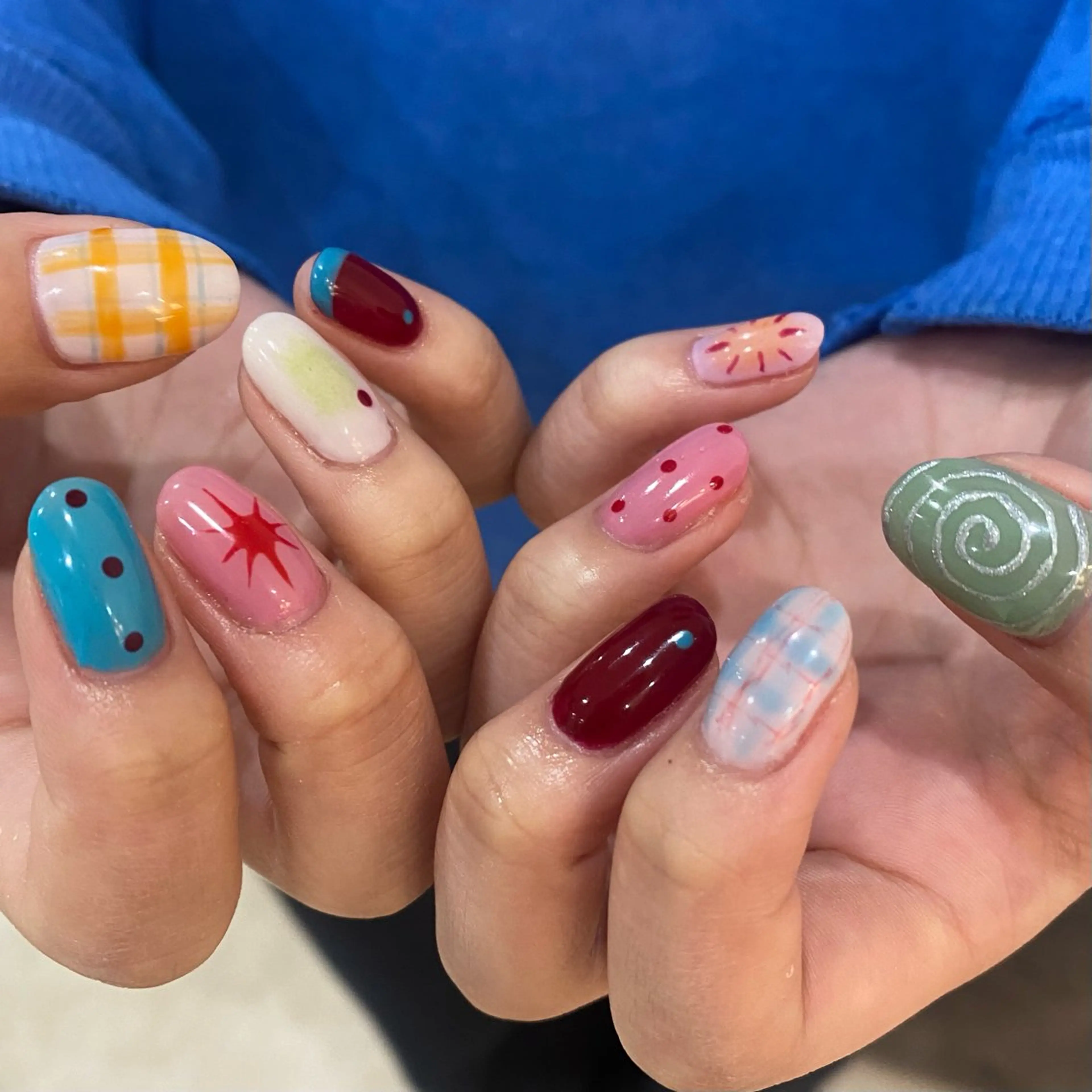 ネイル nano/きもかわ nail🐬🫧のネイルデザイン