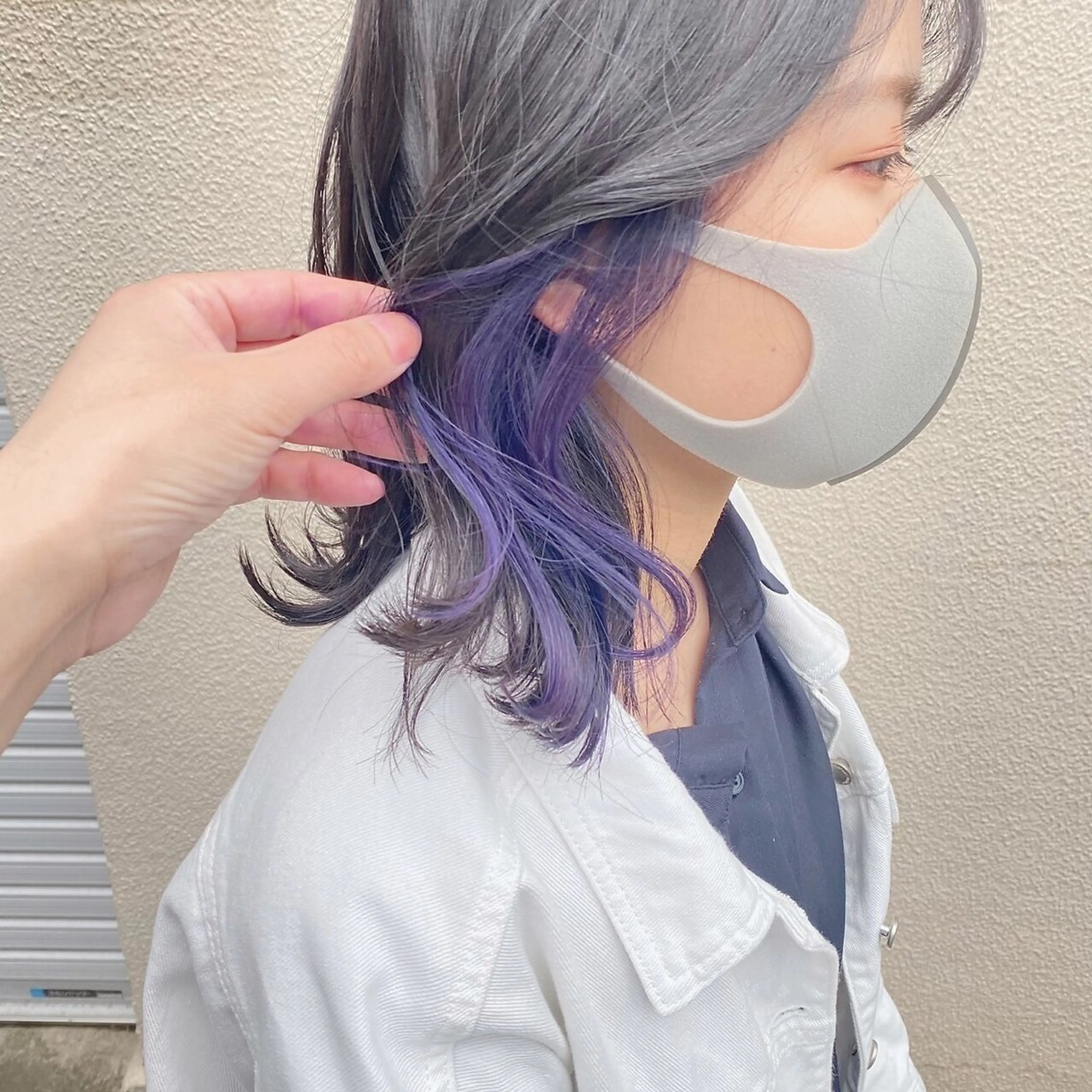 ミディアム 💎透明感カラー💎 bAteAu あまねのヘアスタイル