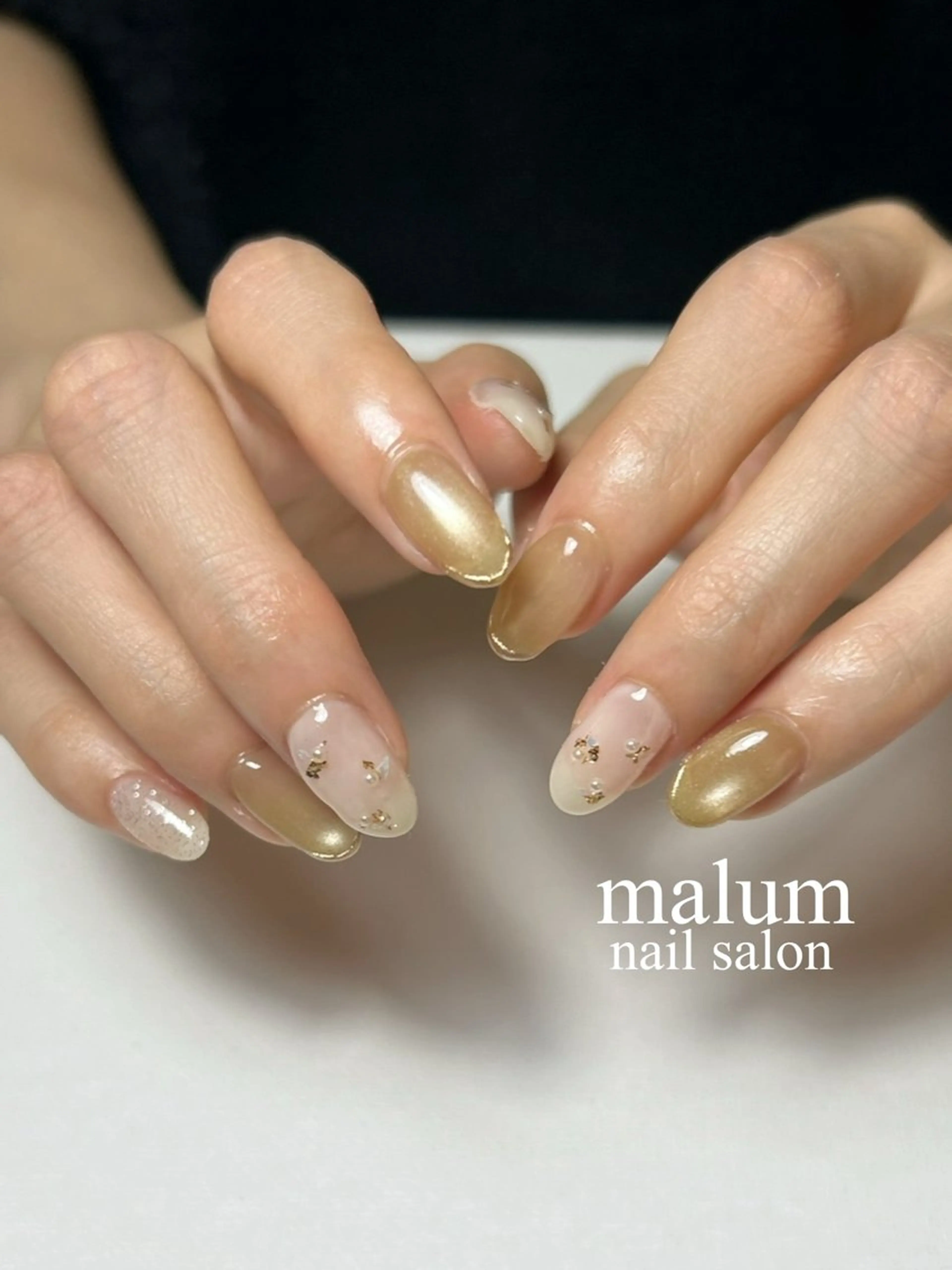 ネイル ハンドネイル malum nailのネイルデザイン
