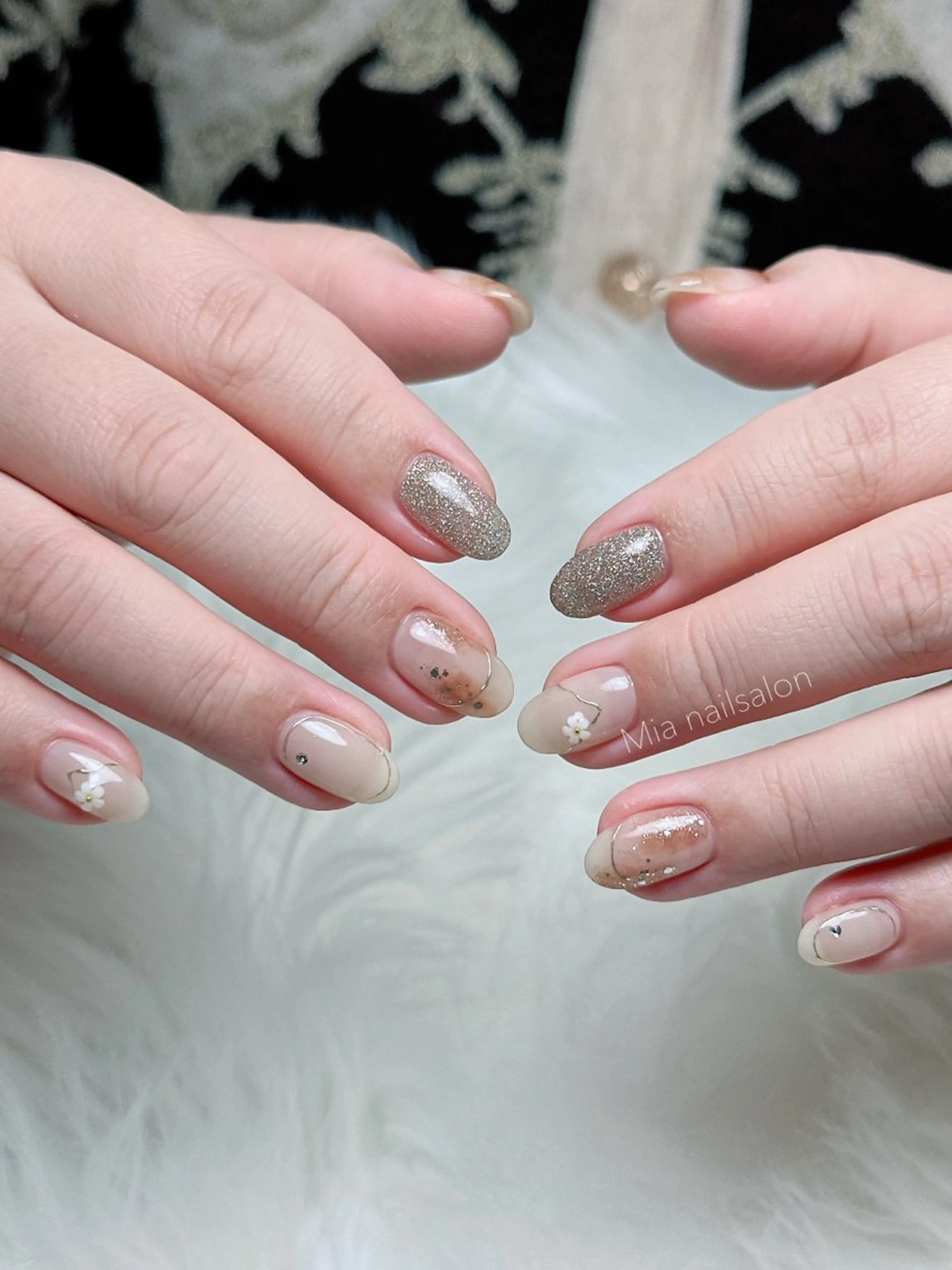 ネイル ハンドネイル Mia ネイルサロンのネイルデザイン