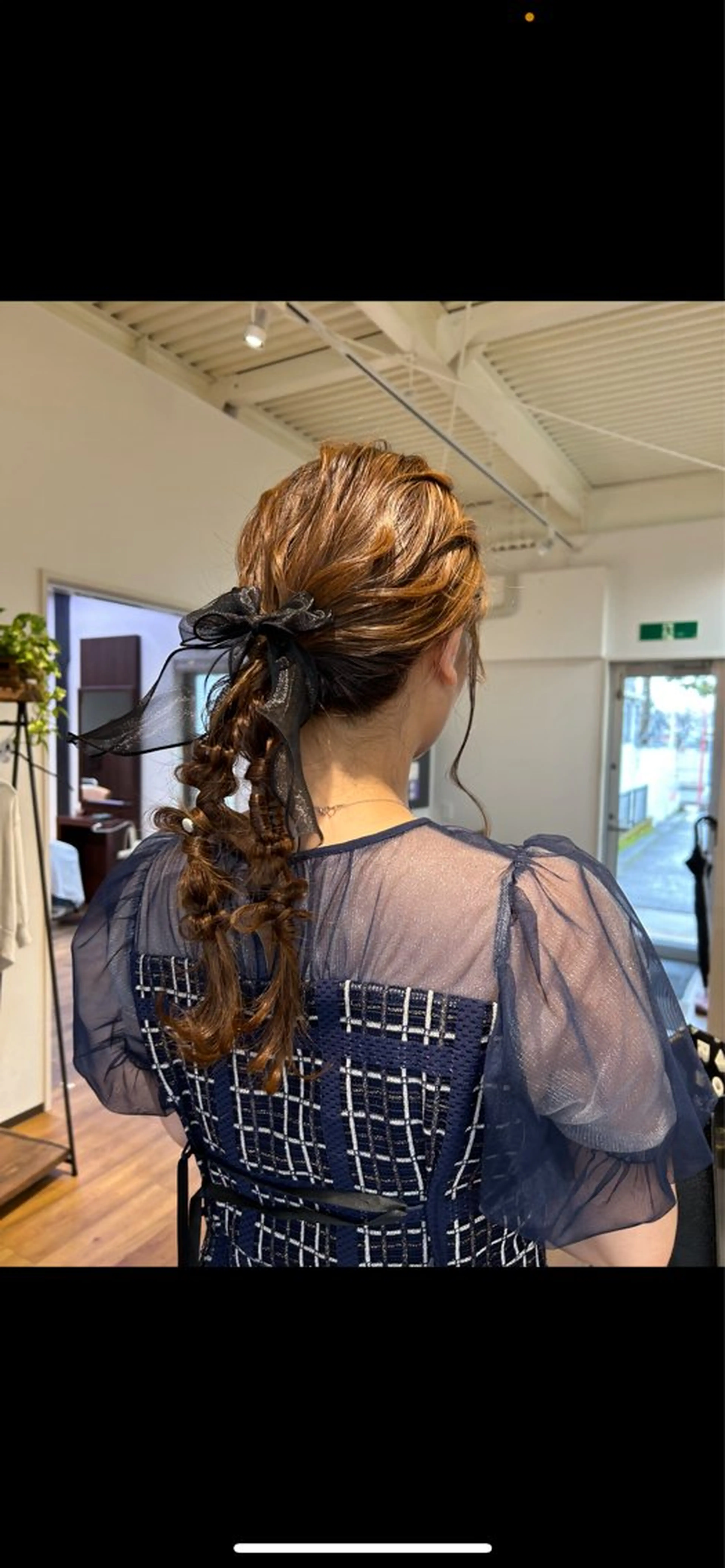 ヘアアレンジ シェアサロン岡留 夢名のヘアスタイル