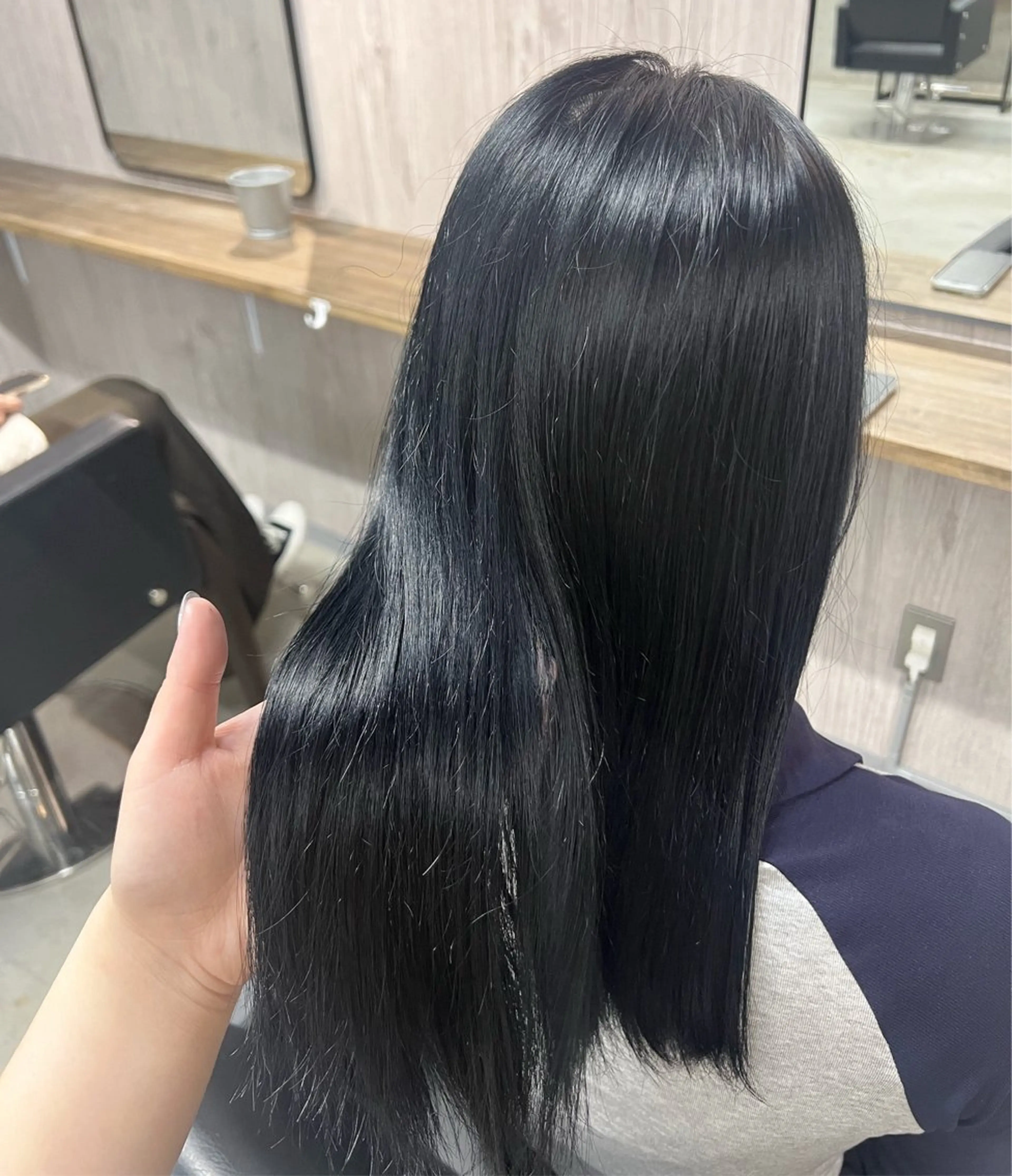 ミディアム lafit kaede/韓国ヘアのヘアスタイル