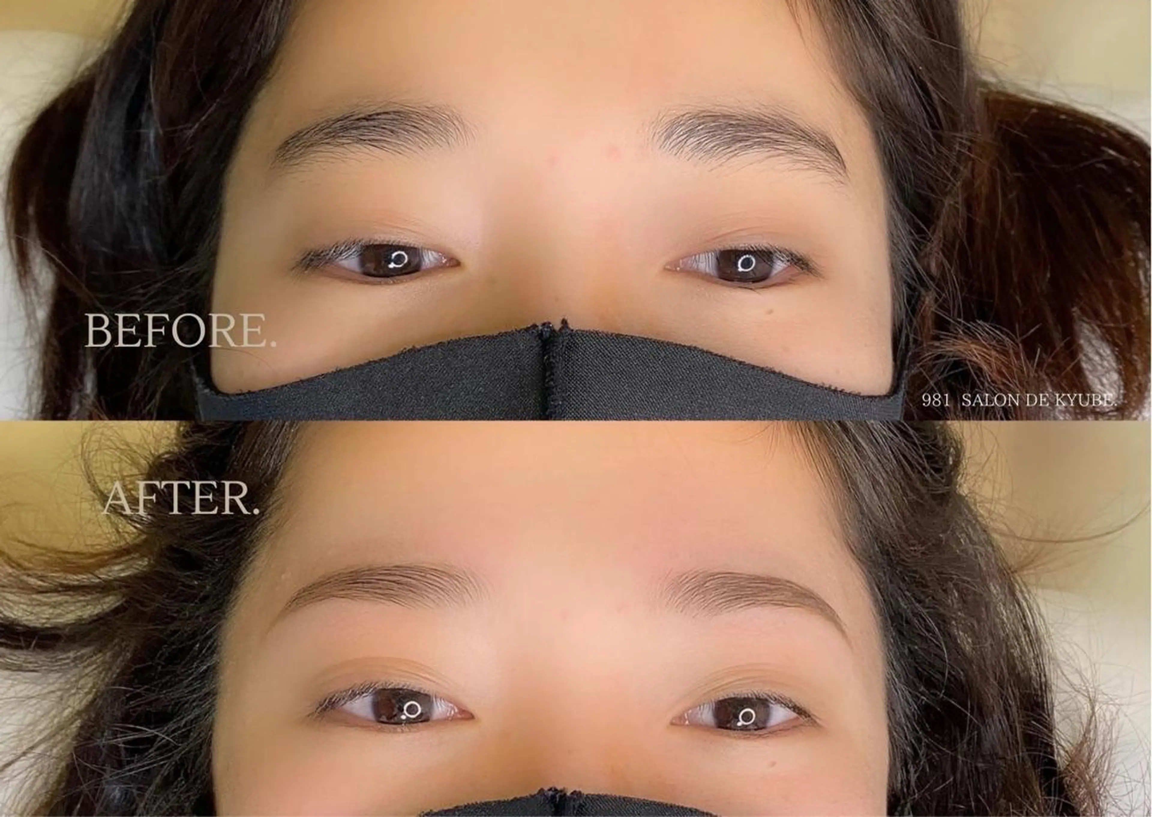 アイブロウ 981 aska｜ マツパ×エクステのマツエク・マツパデザイン