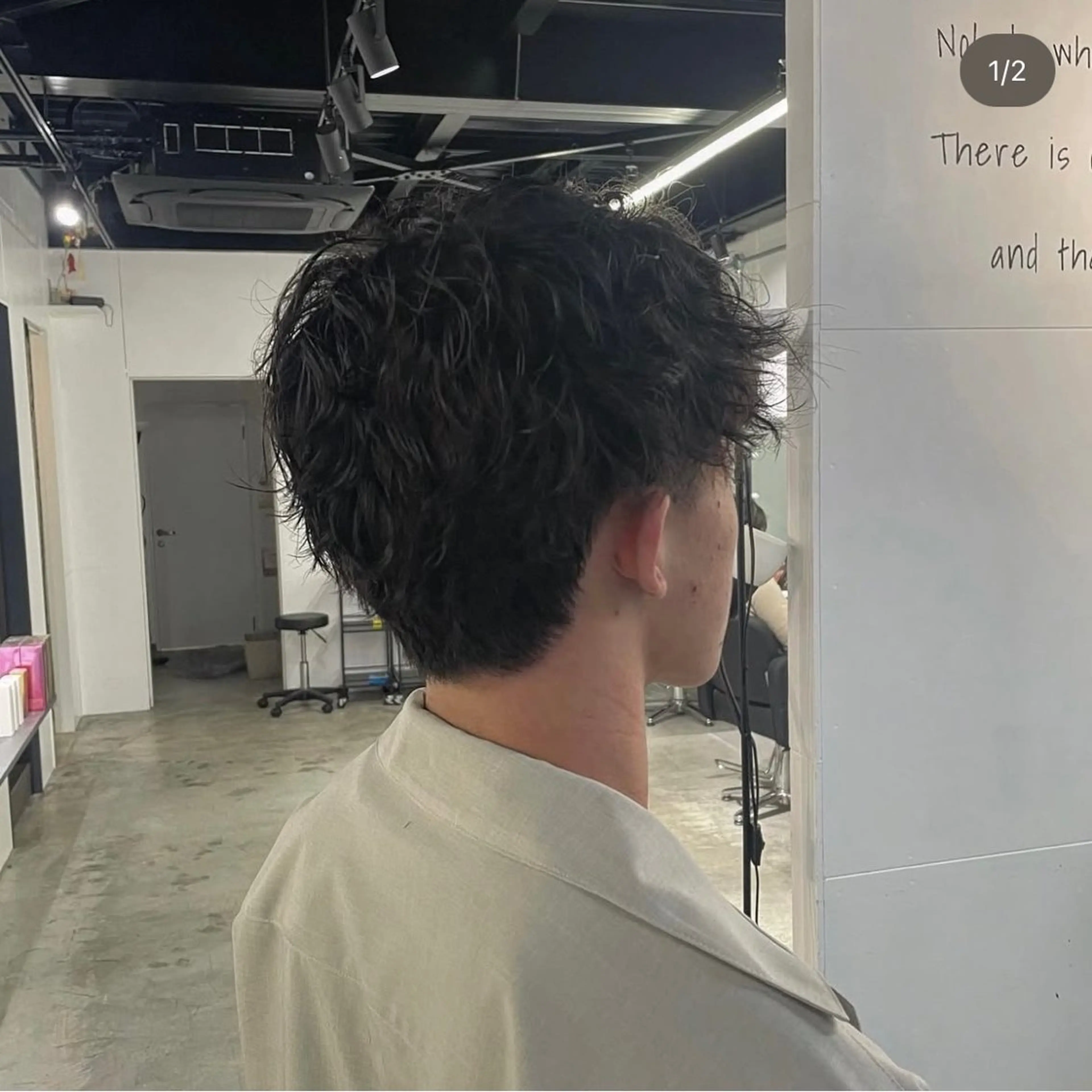 メンズ 道場 聡夏のヘアスタイル