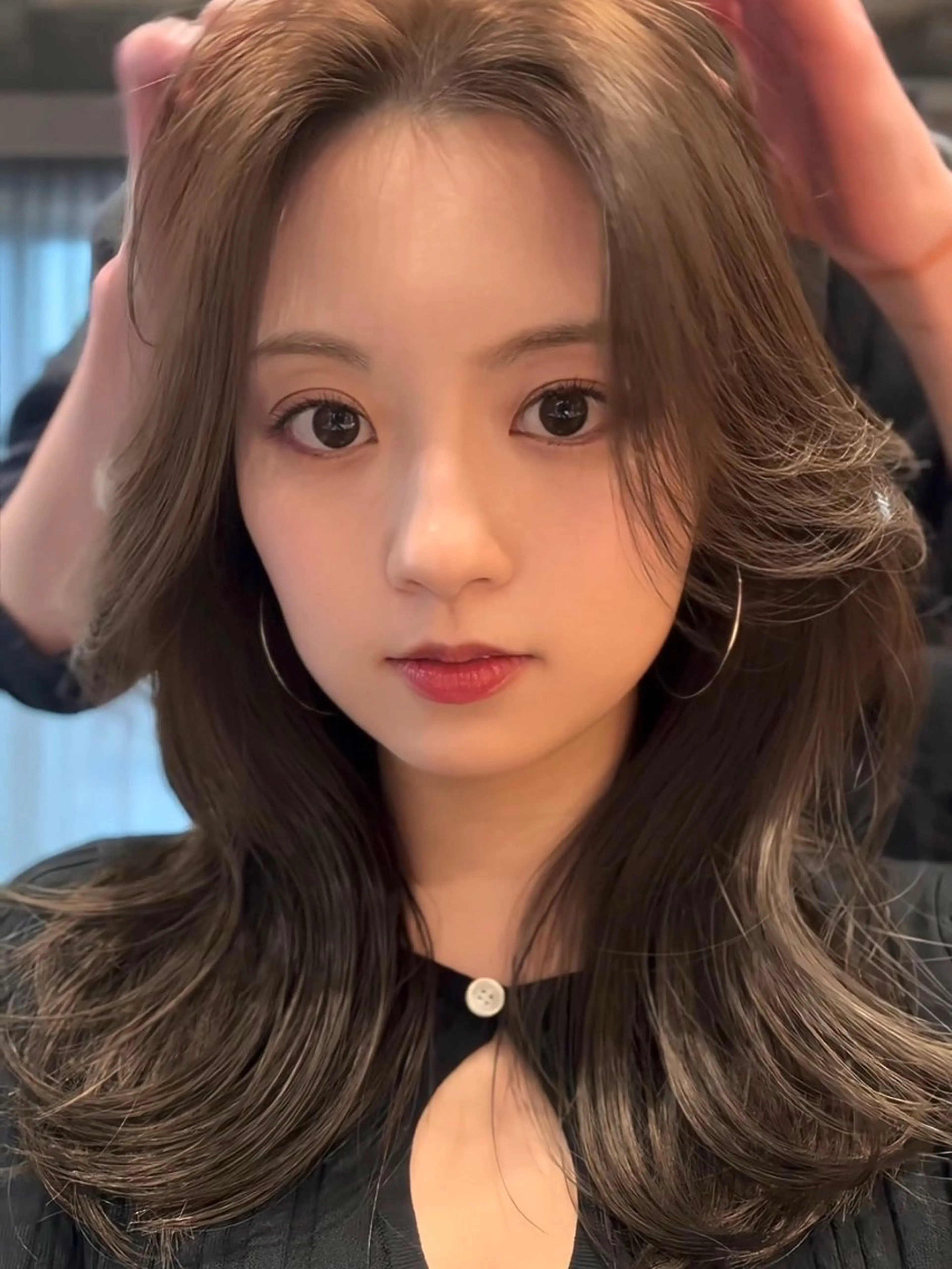 セミロング レイヤーカット LEANE THE TOKYO所属・大人レイヤー 🍃外苑前/荒谷進介のヘアスタイル