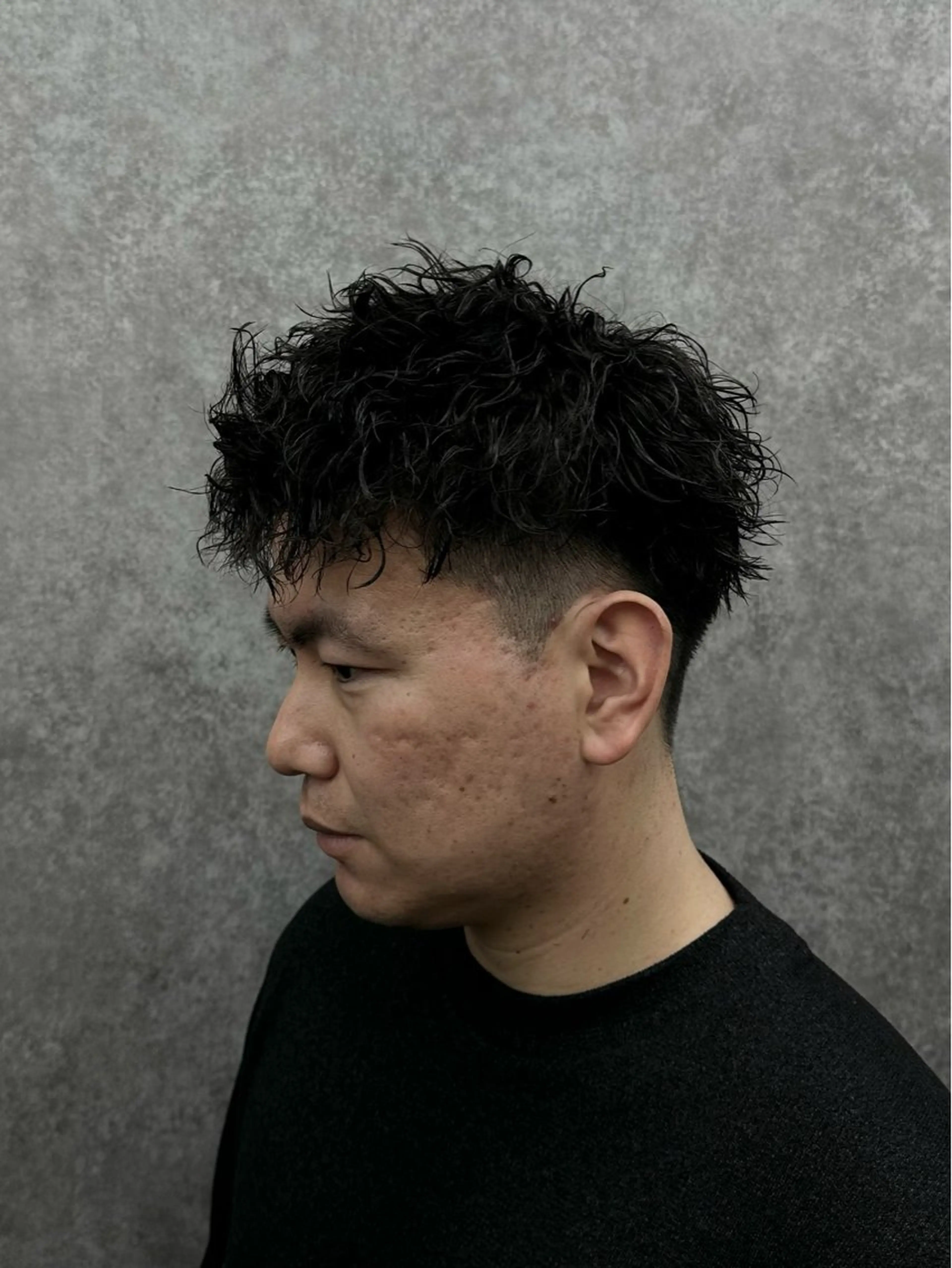 ショート パーマ カット パーマ ヘアセット 🔥シャドウパーマ 特化🔥勇斗のヘアスタイル