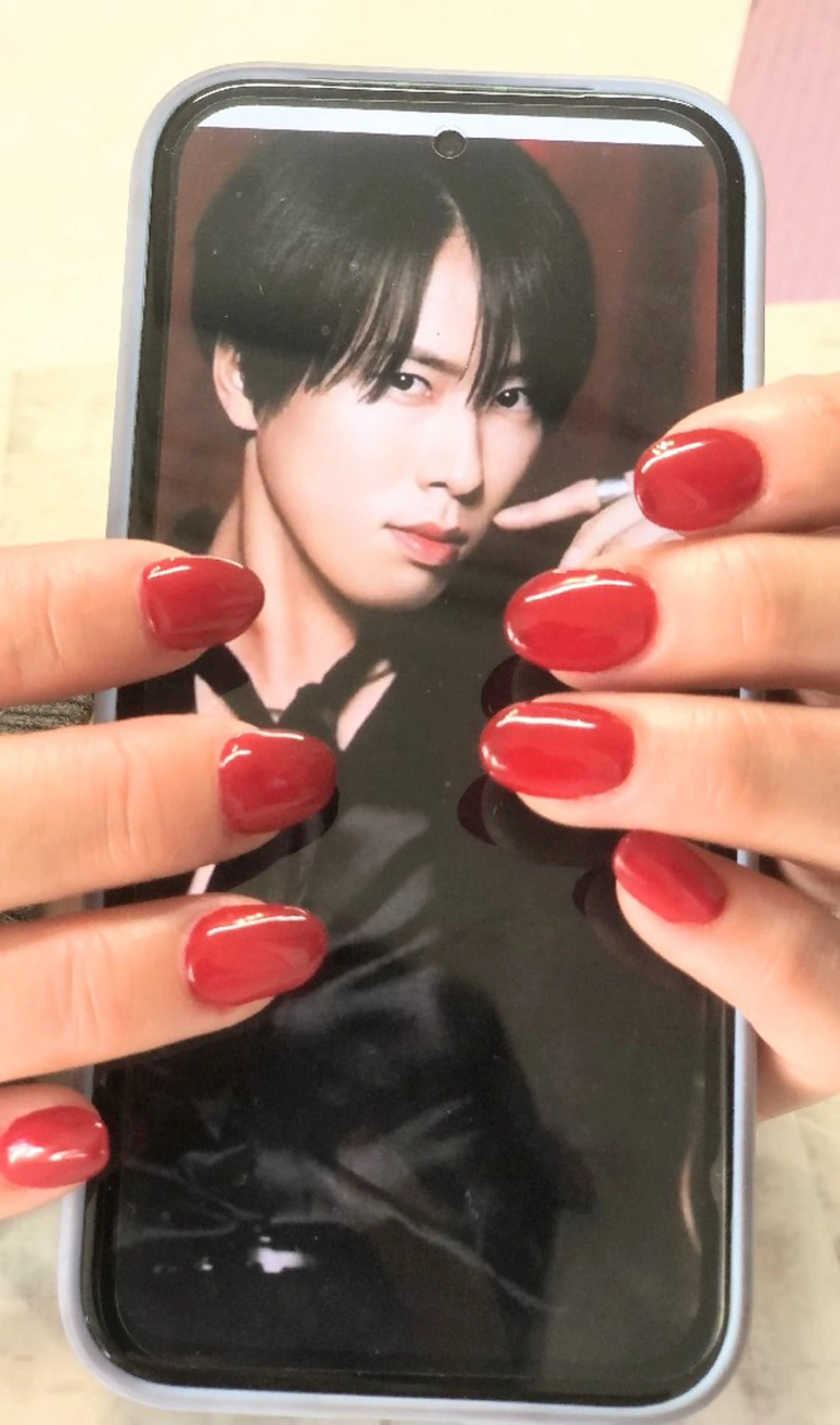 ネイル La Belle Vie所属・imaichise 🧡💜推しネイルのネイルデザイン