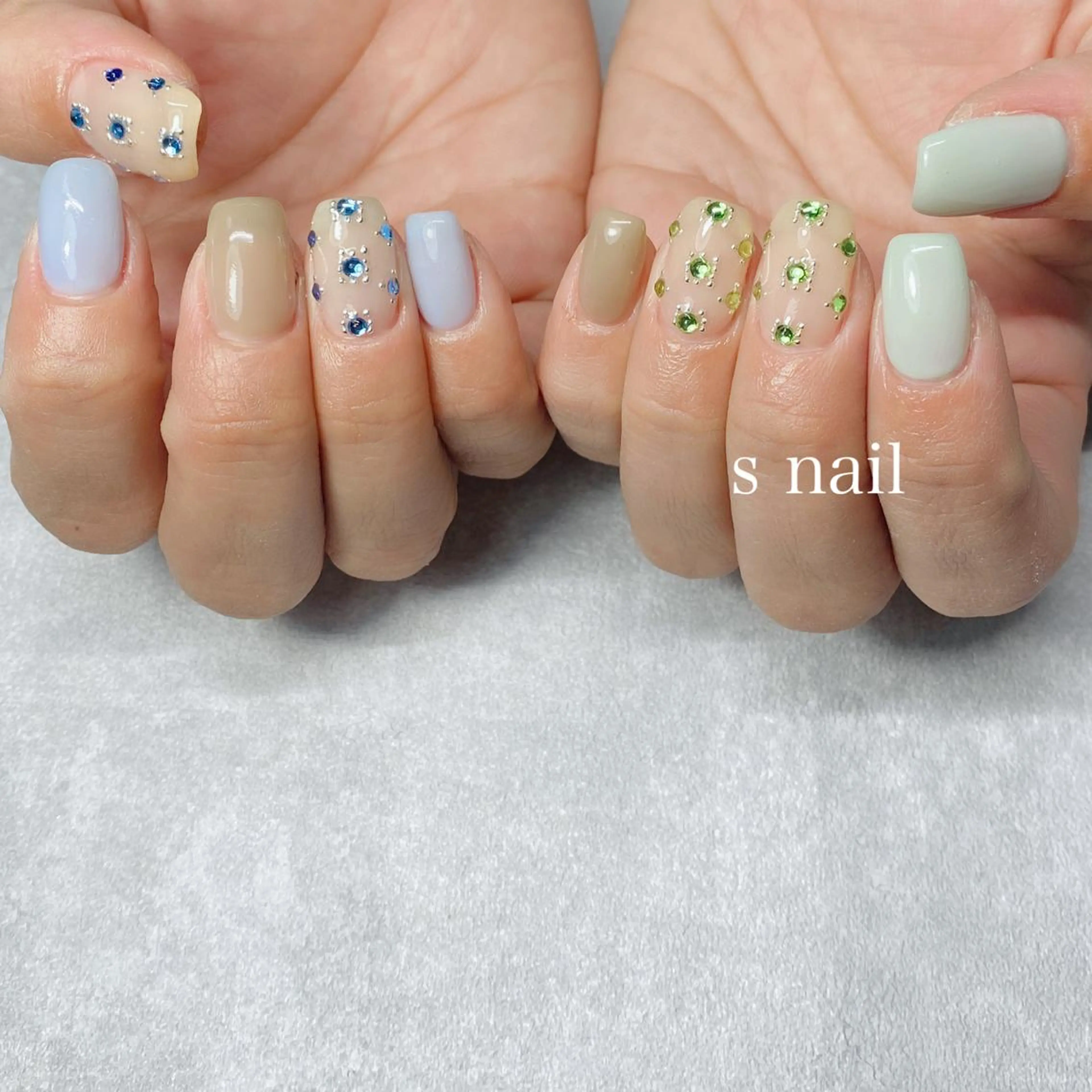 ネイル ハンドネイル s nail さとよしみゆきのネイルデザイン
