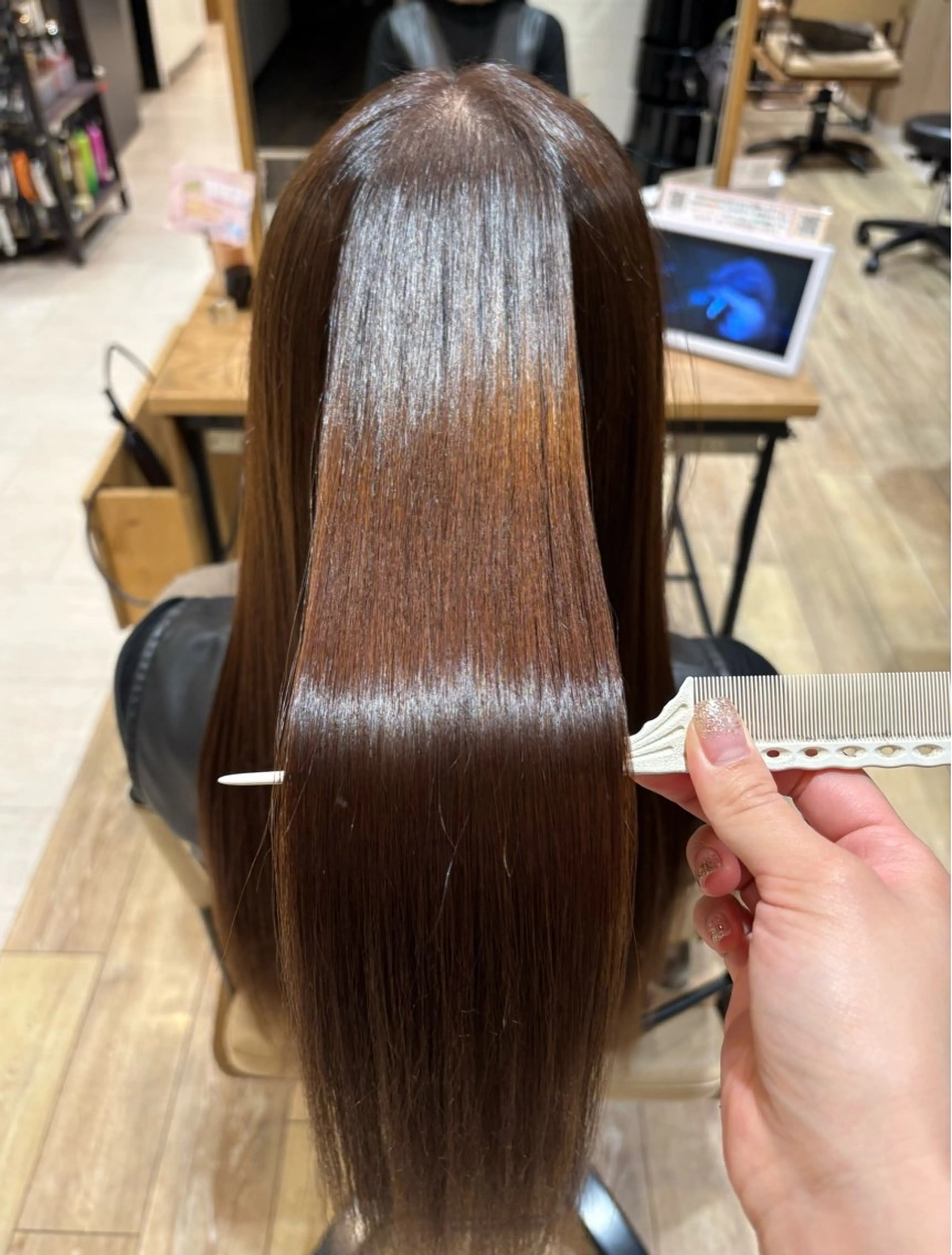 ロング 髪質改善 太田 鈴佳のヘアスタイル