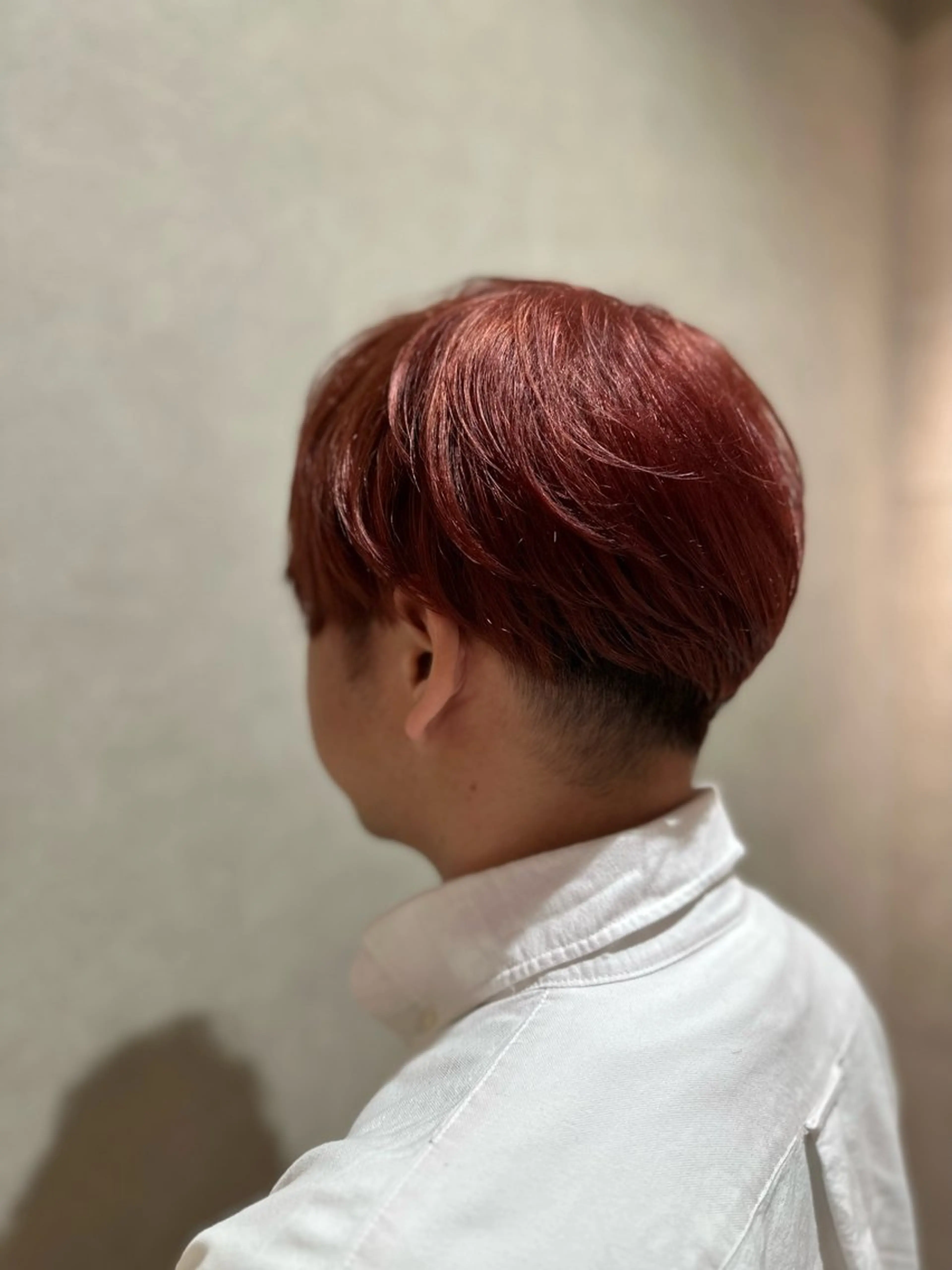 ショート カラー メンズ 今谷 莉夏子のヘアスタイル