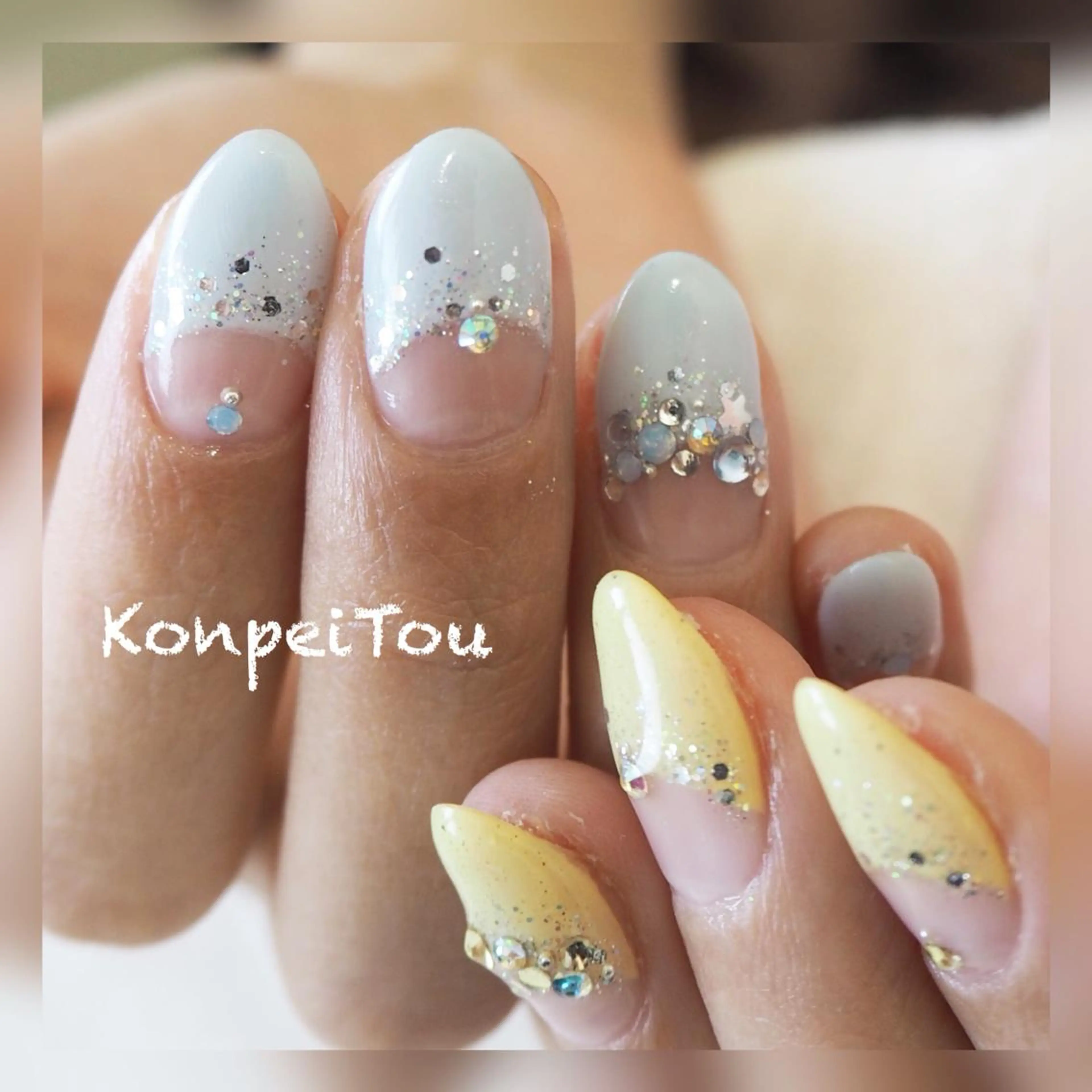 ネイル ハンドネイル おうちのネイルサロン KonpeiTouのネイルデザイン