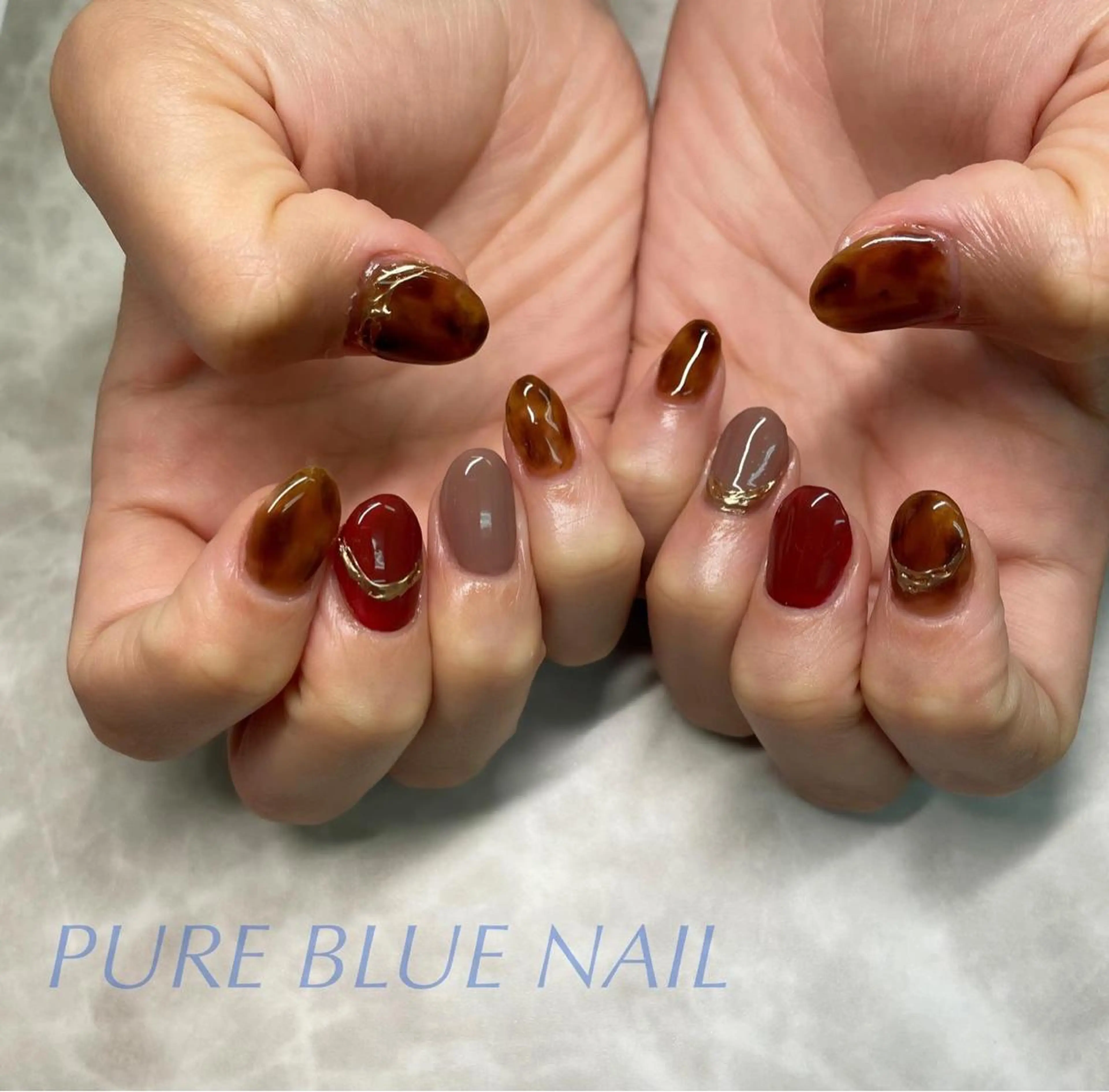 ネイル PURE BLUE NAILのネイルデザイン