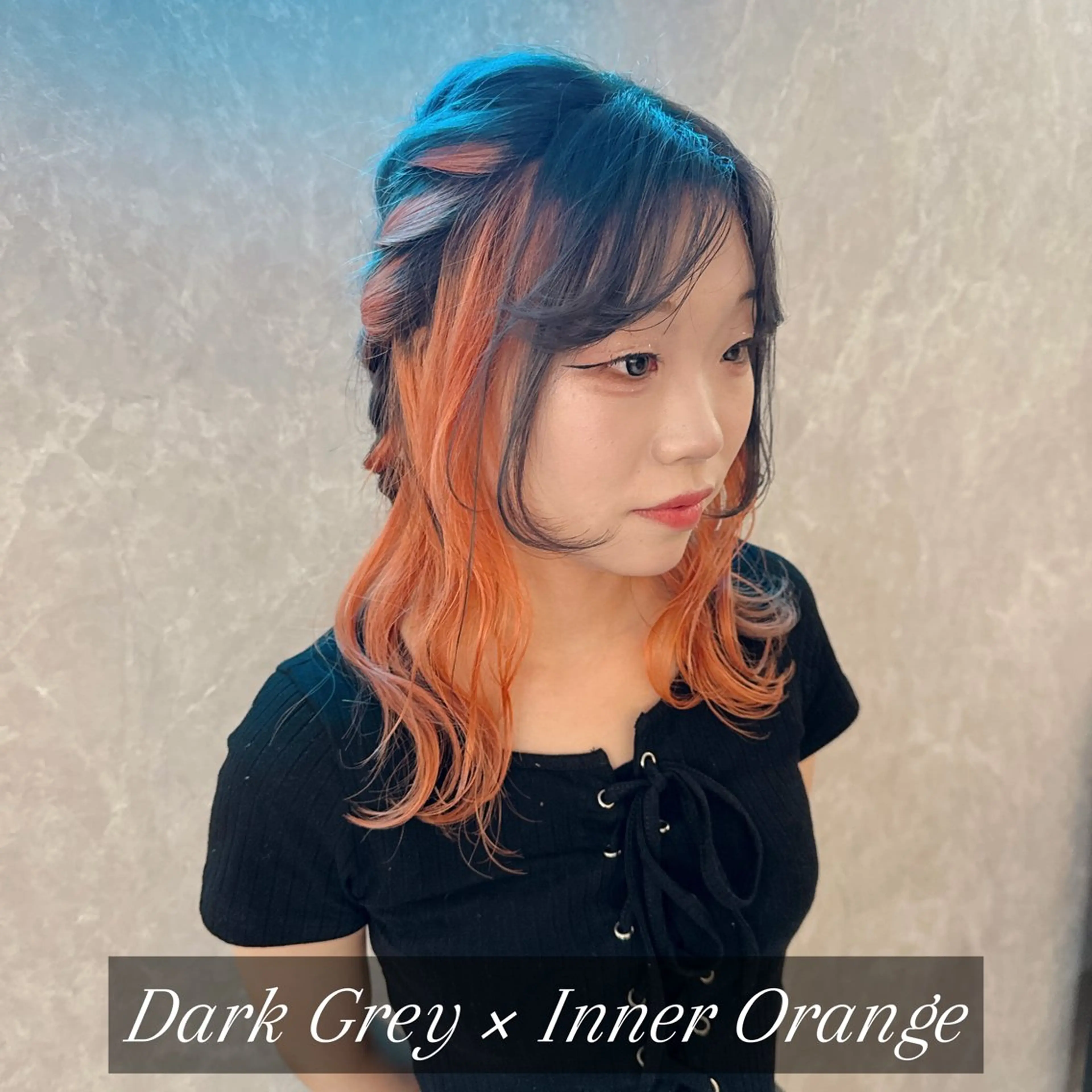 ロング カラー バレイヤージュ ブリーチ ケアブリーチ ダークグレー ダブルカラー ヘアカラー トリートメント デザインカラー 髪質改善Lilithのその他イメージ