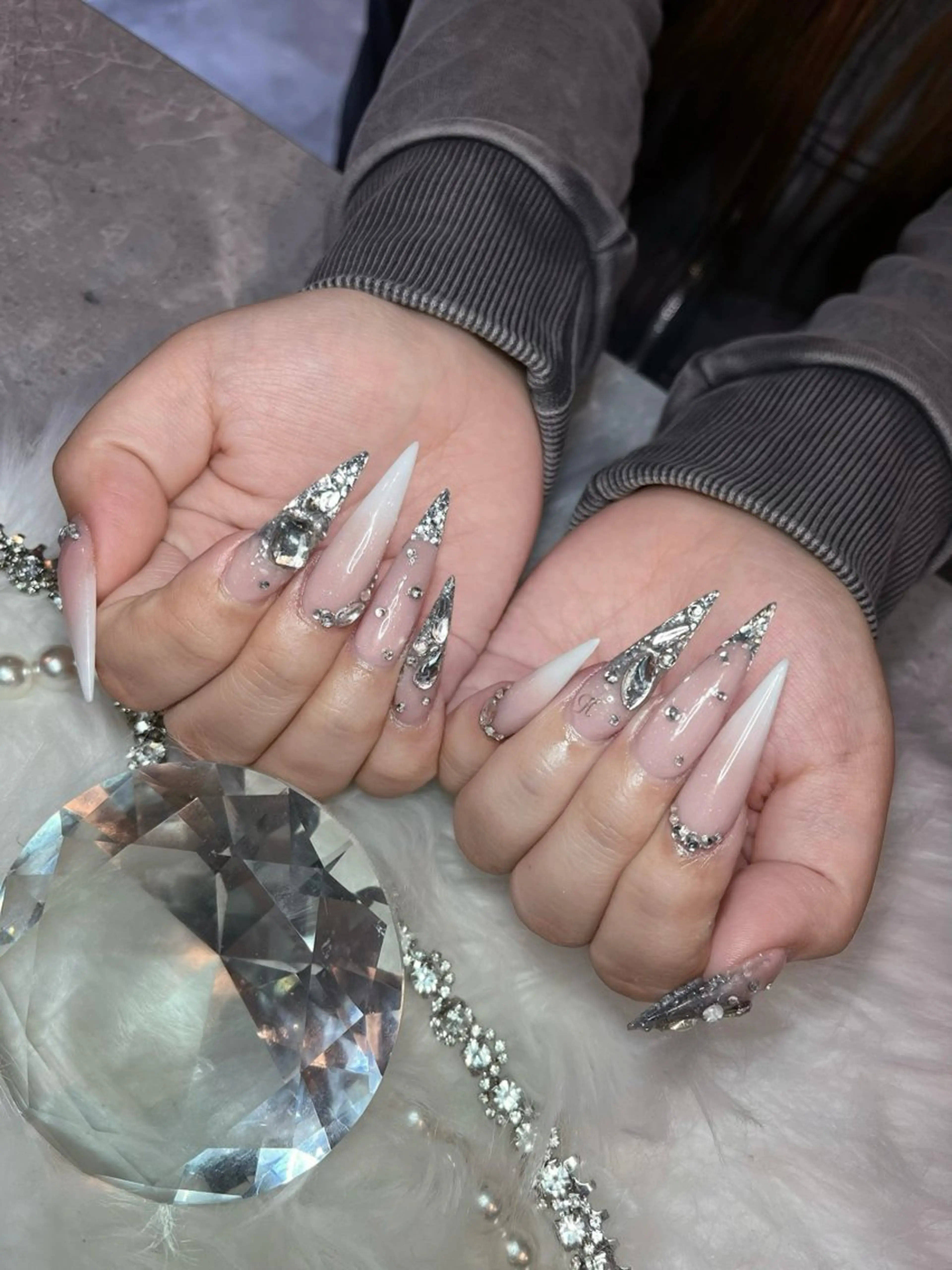 スカルプストーン付け放題✨️♡の写真