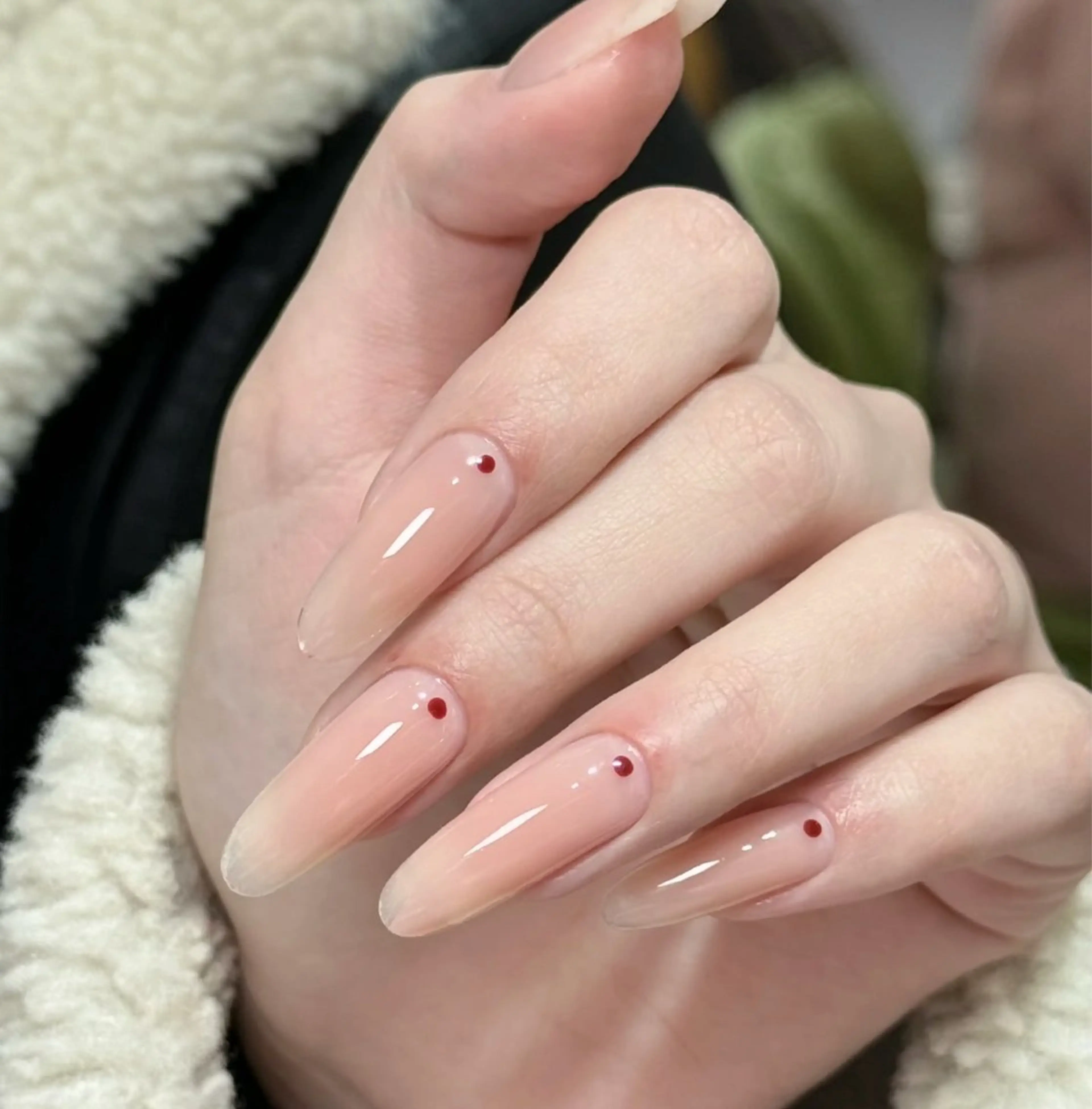 ネイル 🎀kira 長さだし💗モチ最高のネイルデザイン