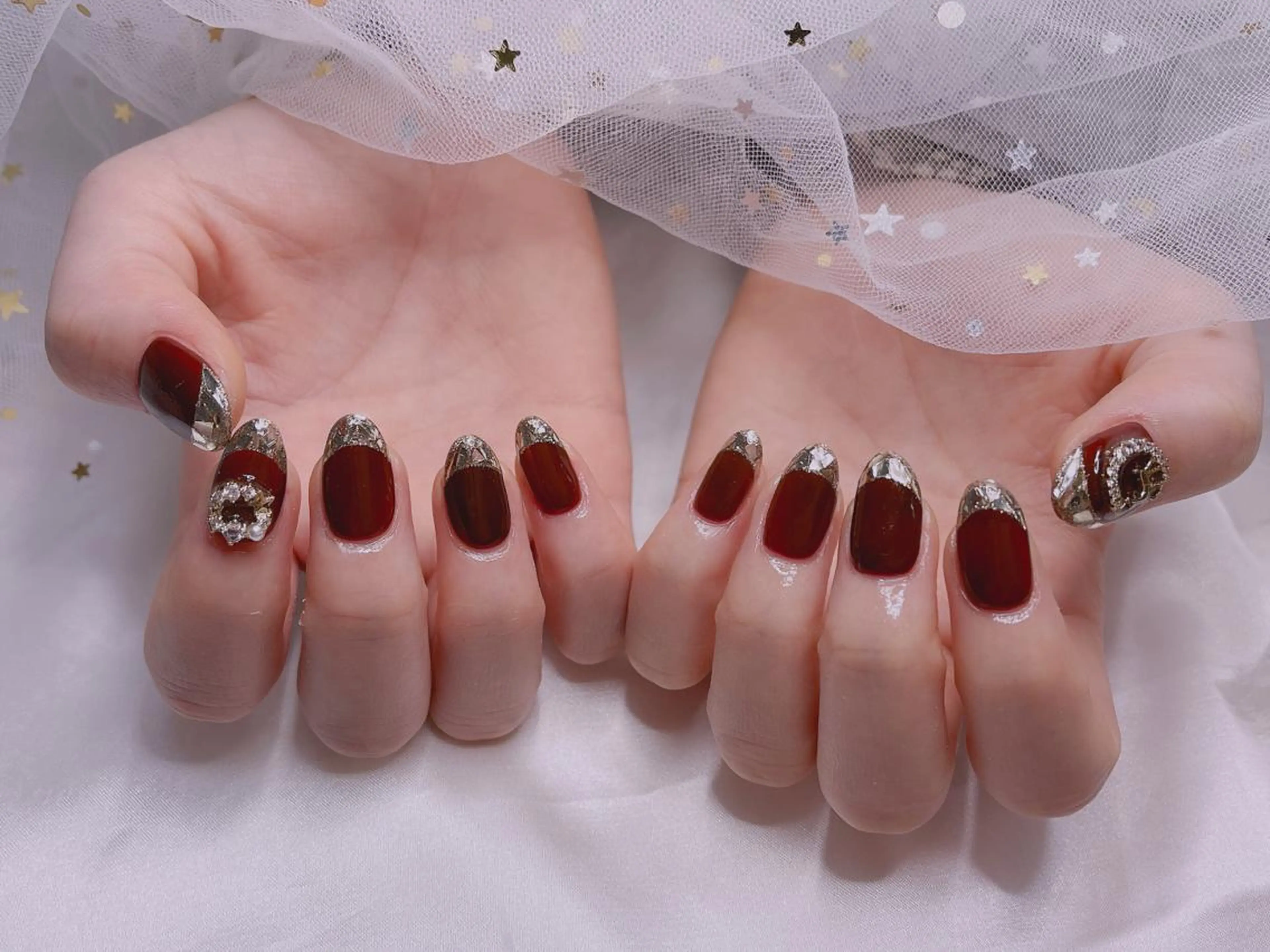 ネイル ハンドネイル ジョリ kasumi🌹💅のネイルデザイン