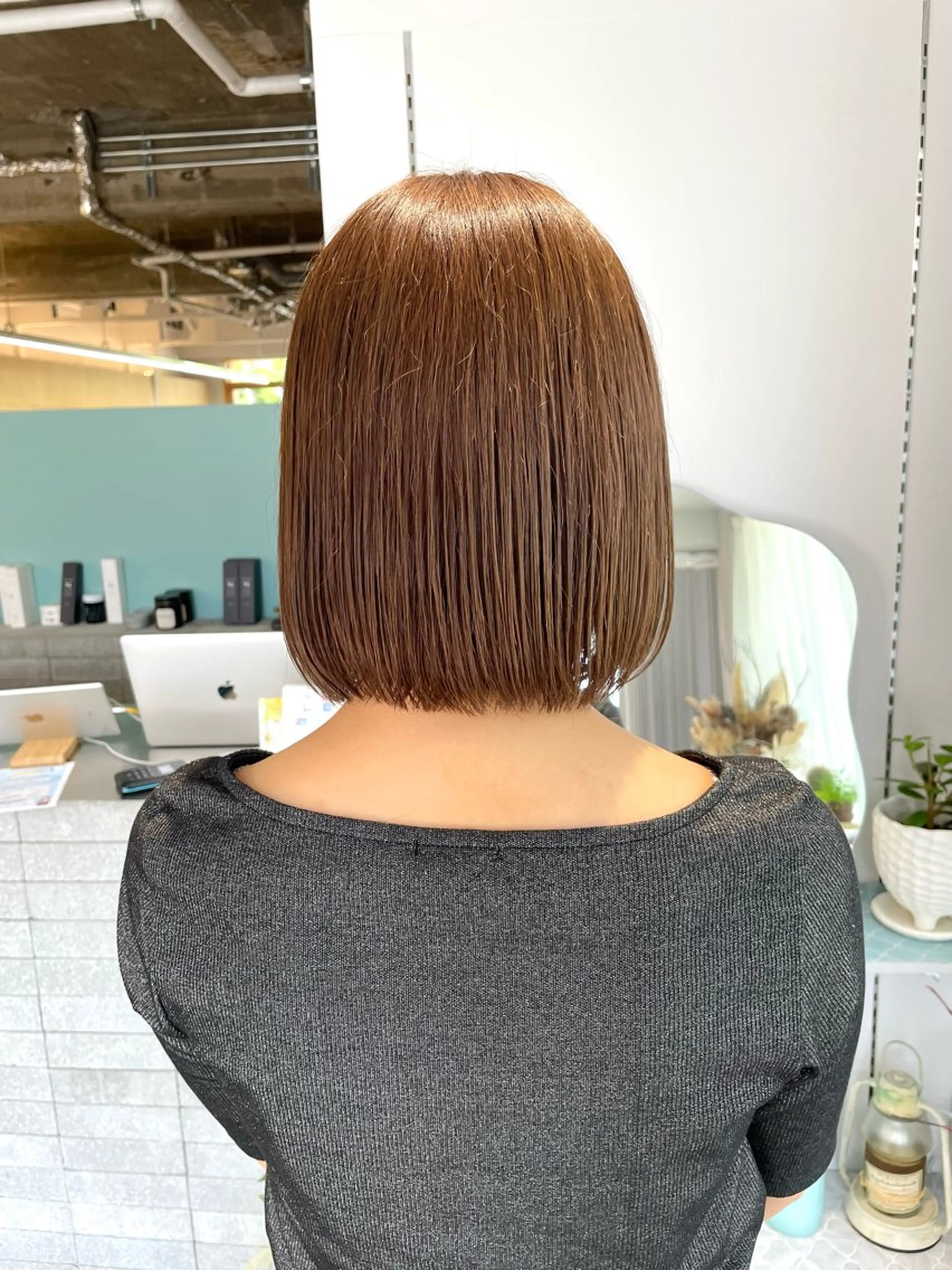 ショート ボブ 【メンズモデル 募集中】永嶋芽衣のヘアスタイル