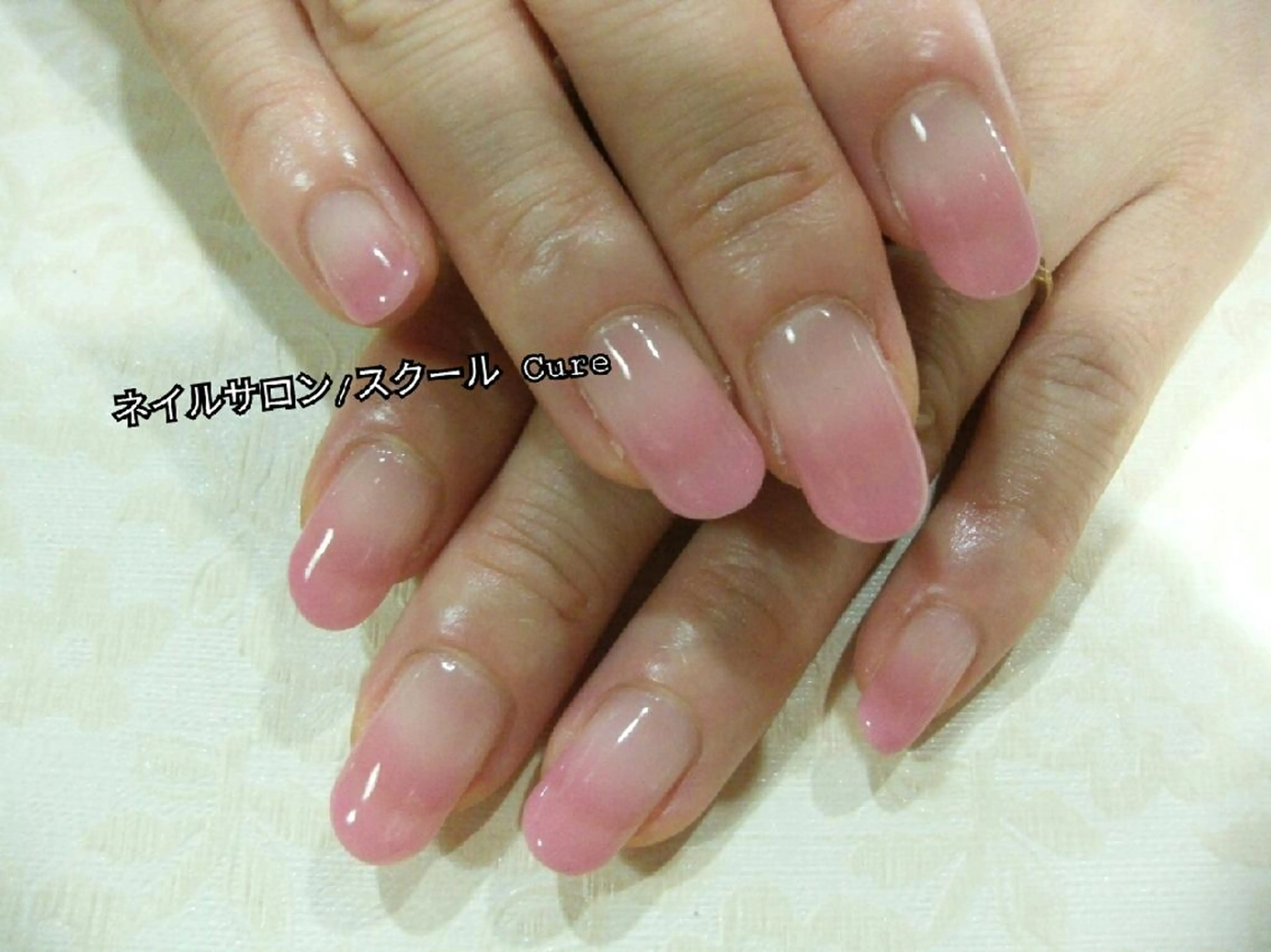 ロング ネイル ハンドネイル ネイルサロン Cureのネイルデザイン