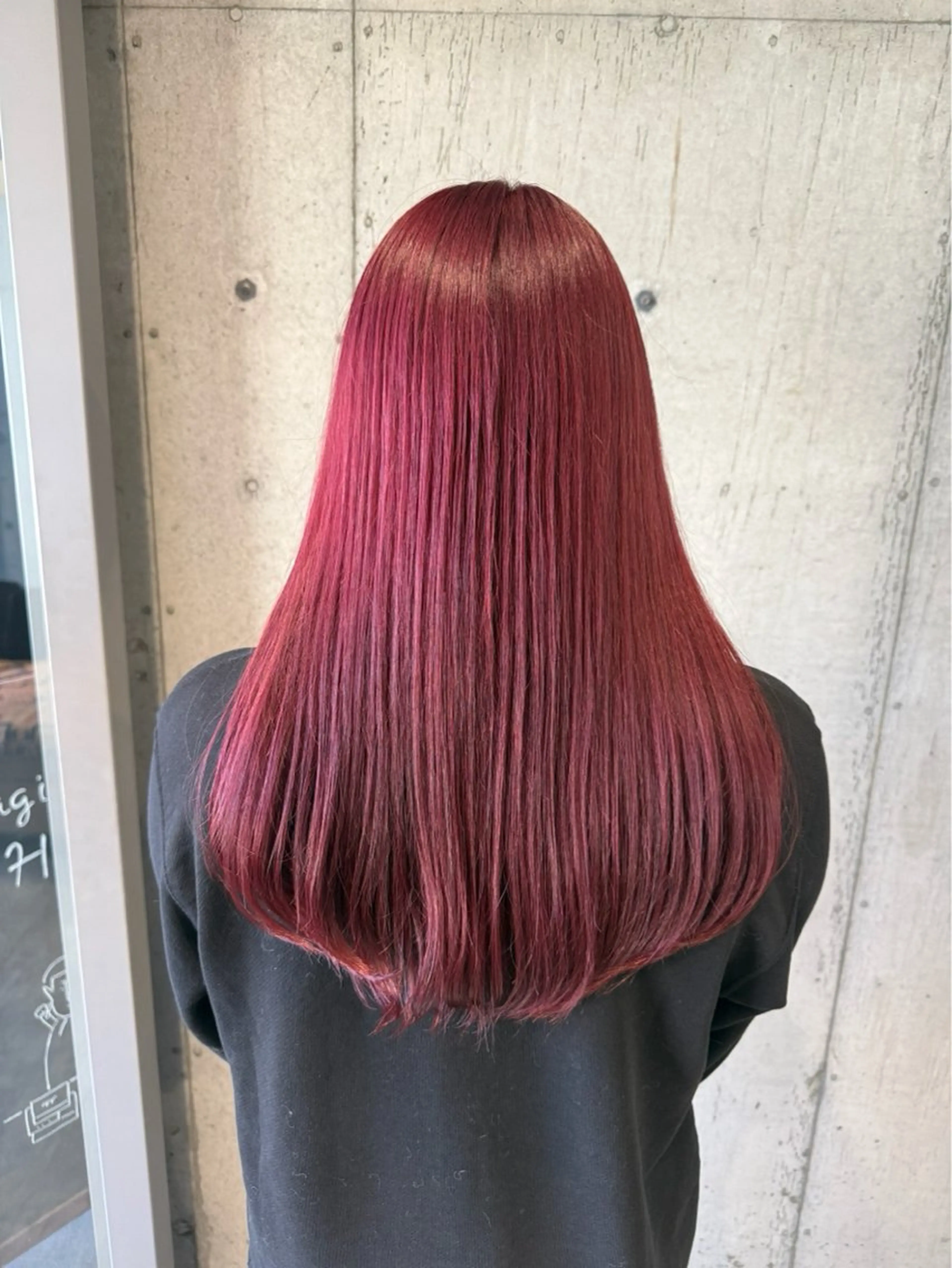 【🩷暖色系ダブルカラー🩷】1ブリーチ(リタッチ可)➕ダメージ補修トリートメント<ブリーチモデル募集中✨>の写真