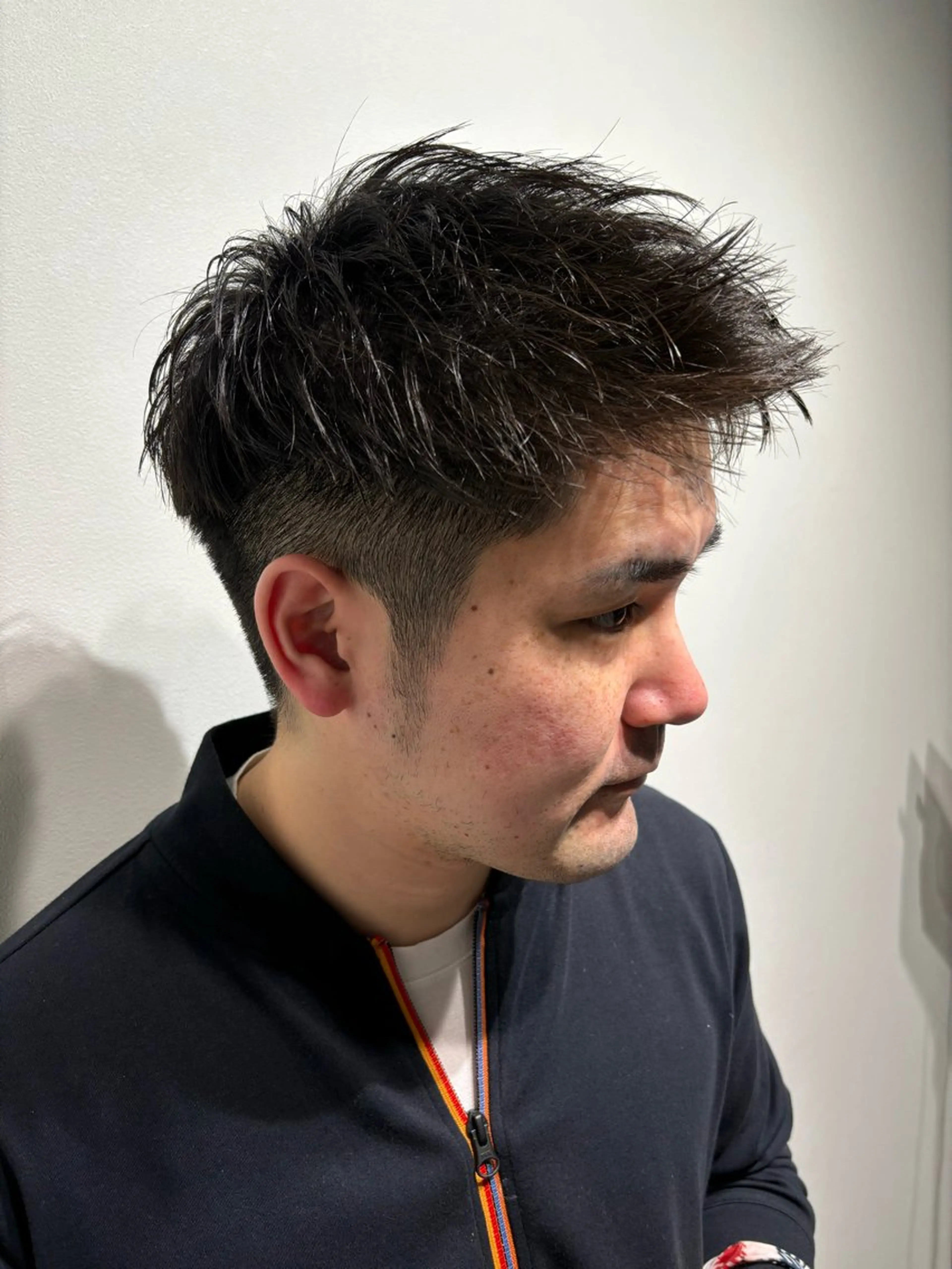 ショート メンズ モヒカン メンズショート ショートヘア 穐田 航のヘアスタイル
