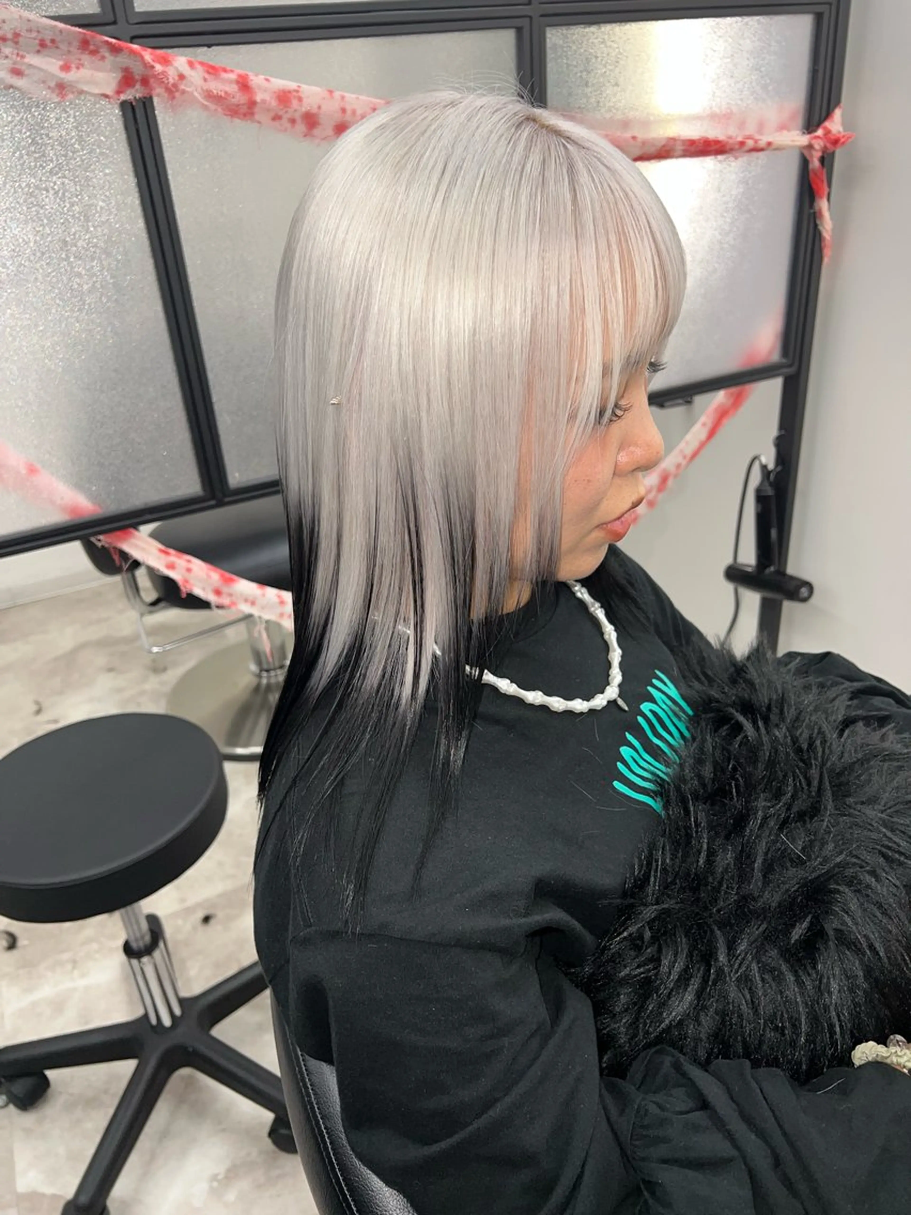 ロング カラー デザインカラー Uno. 本気で ヘアに悩む方へ✨のヘアスタイル