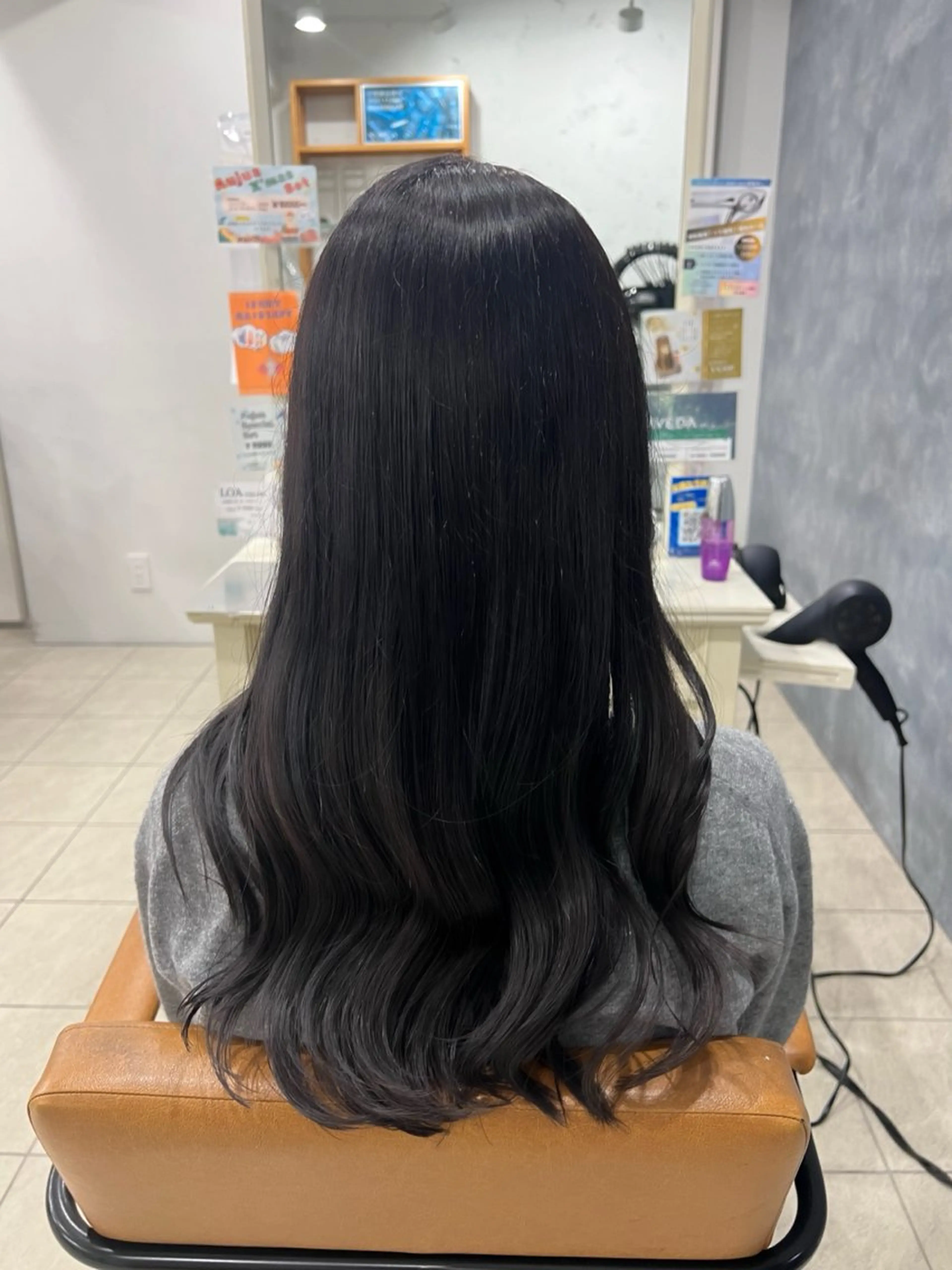 ロング カラー アディクシーカラー 透明感カラー 🫧うる艶ヘアー🫧 Yukaのヘアスタイル