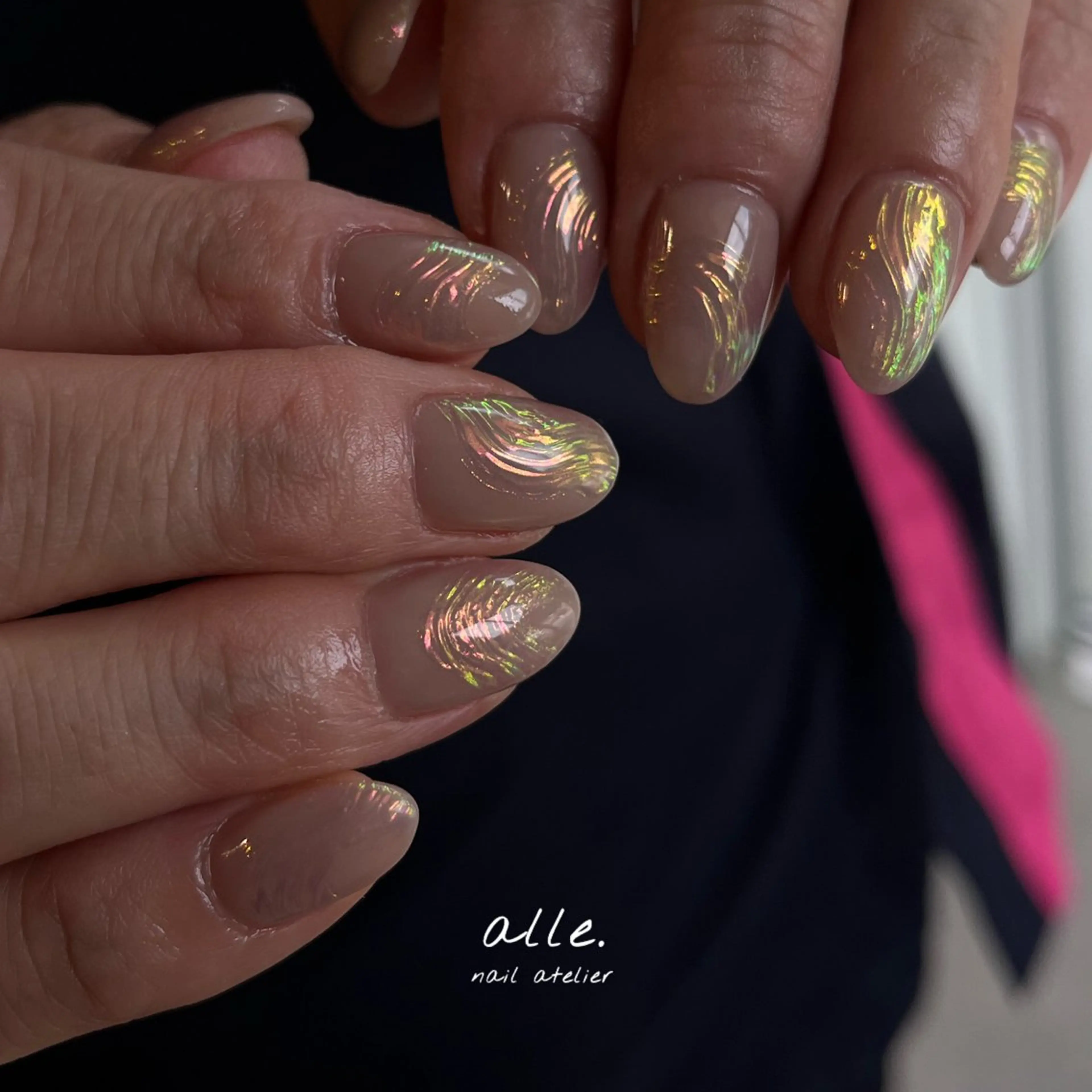 ネイル ハンドネイル atelier alle.のネイルデザイン