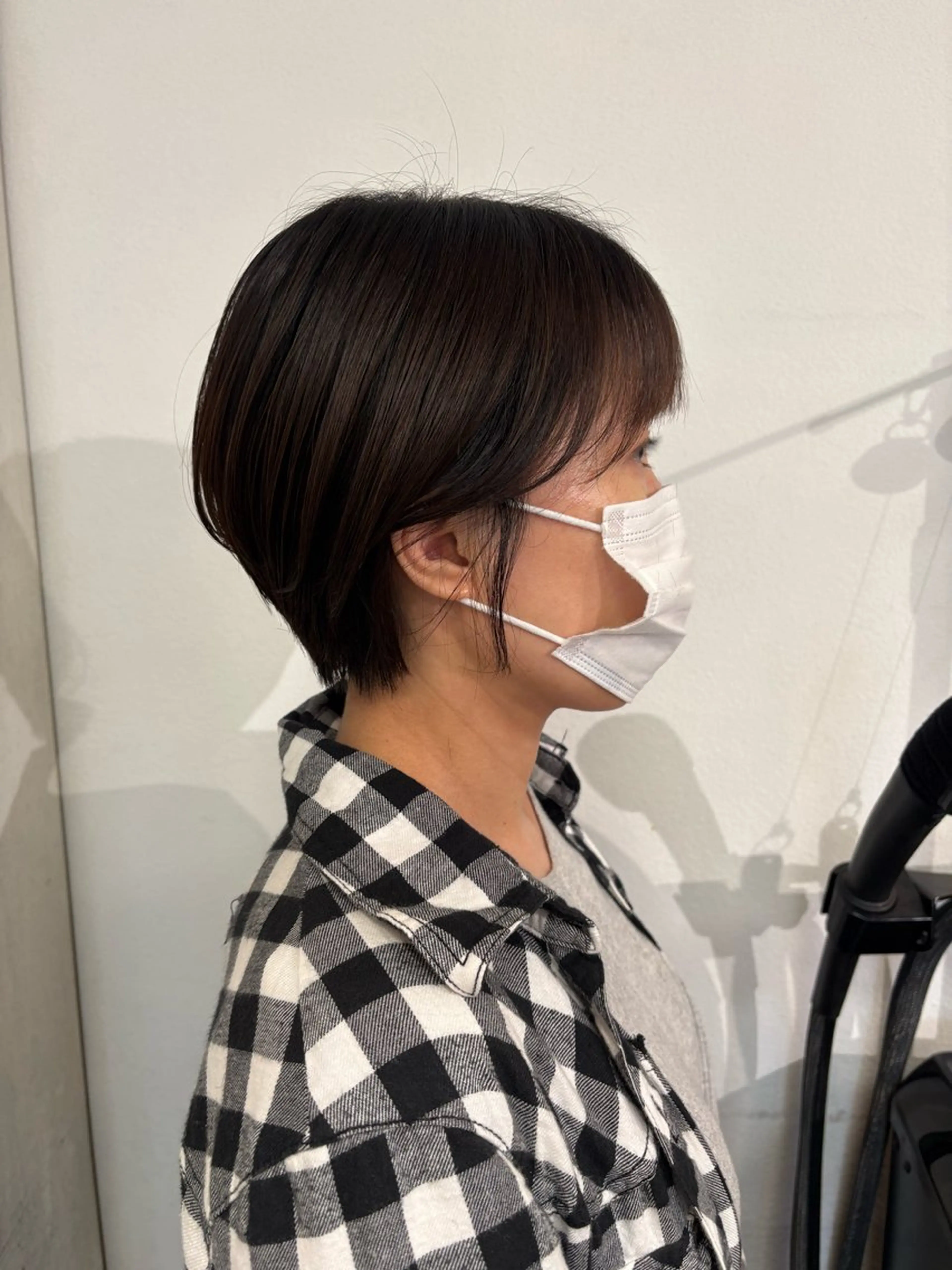 ショート ショートヘア こやなぎ れいなのヘアスタイル