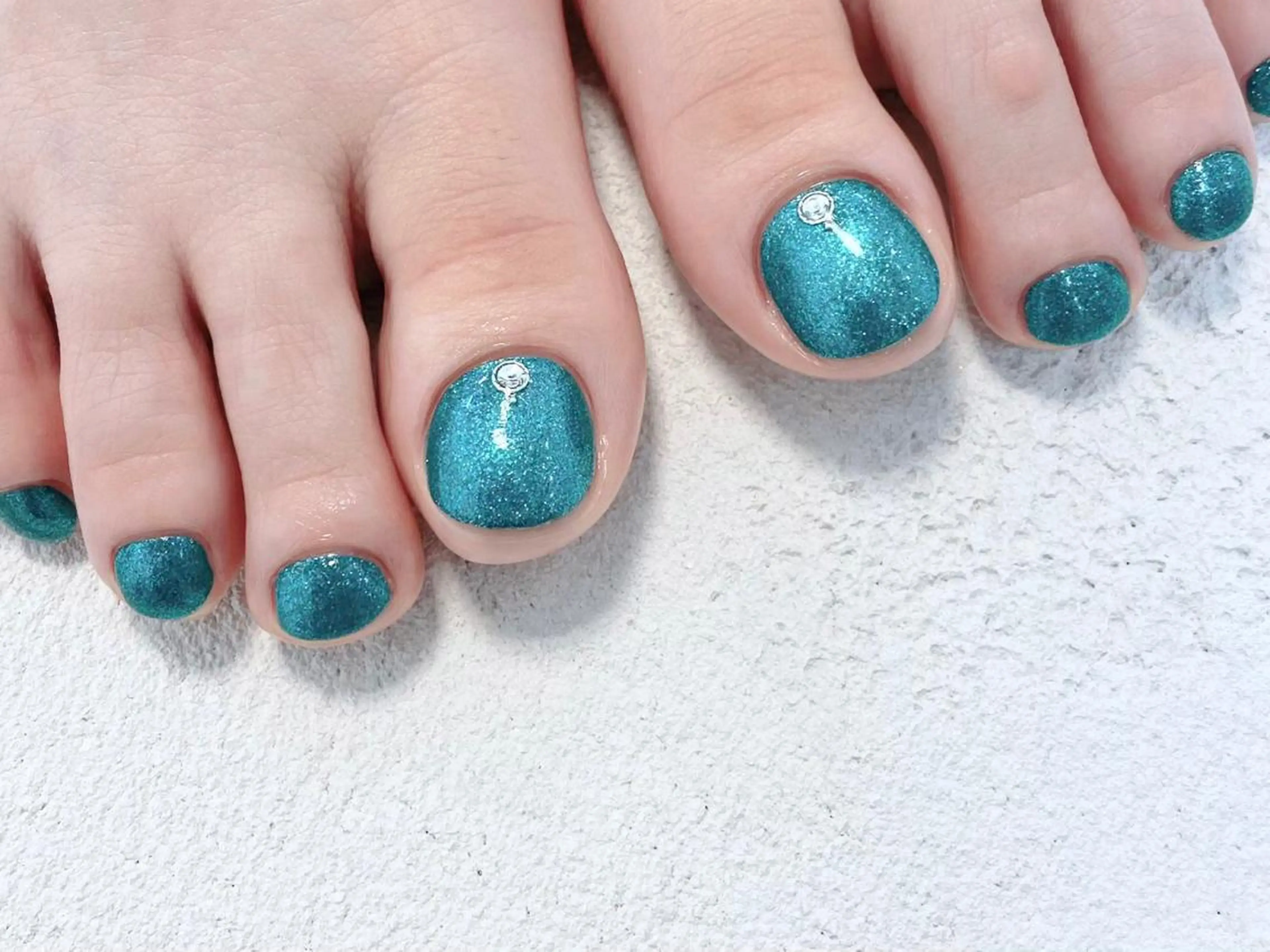 ご新規様限定❣️選べるシンプルコース(フット)🌟他店様オフ有り・ドライケア込み・フットバス付の写真