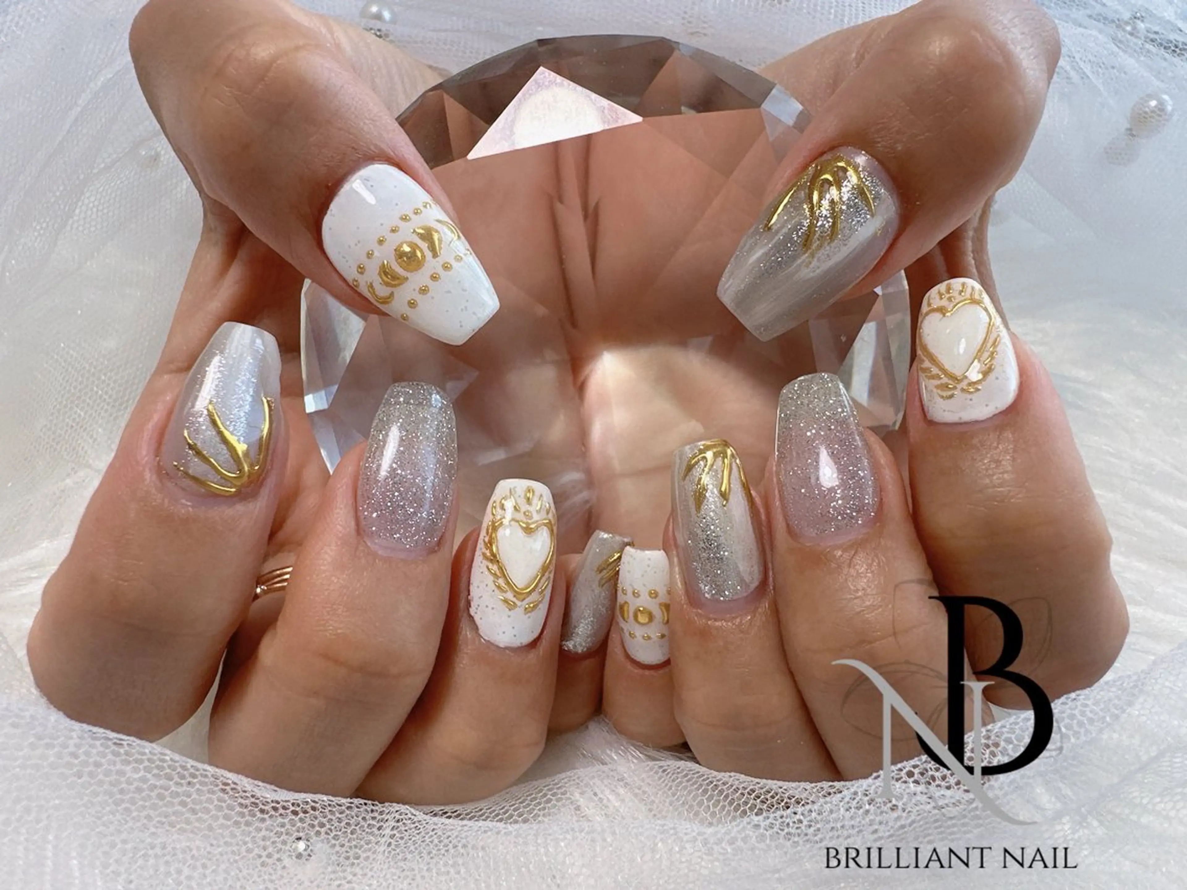 ネイル ハンドネイル ハンドケア brilliant nail💎あやのネイルデザイン