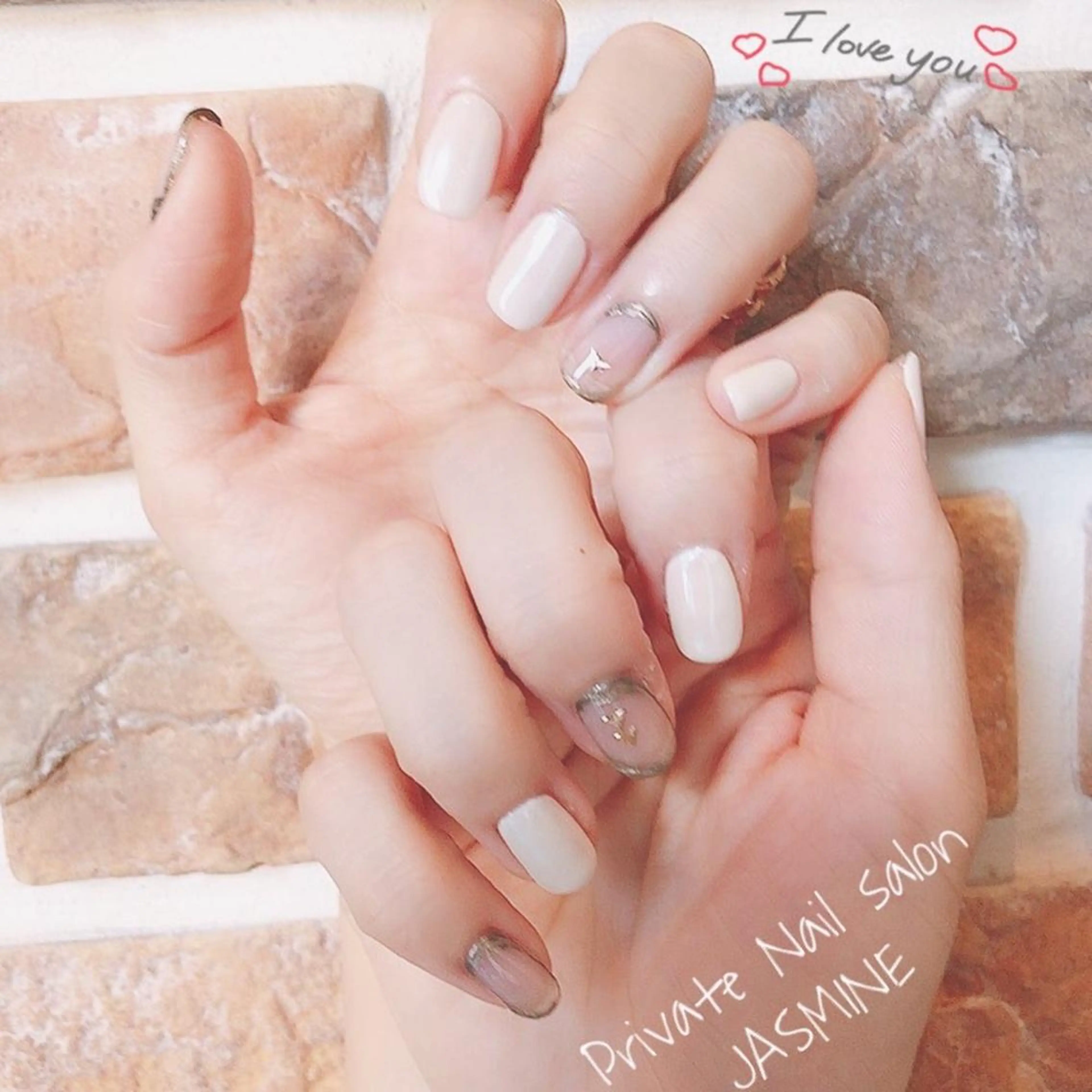 ネイル ミラーネイル Nail salon JASMINEのネイルデザイン