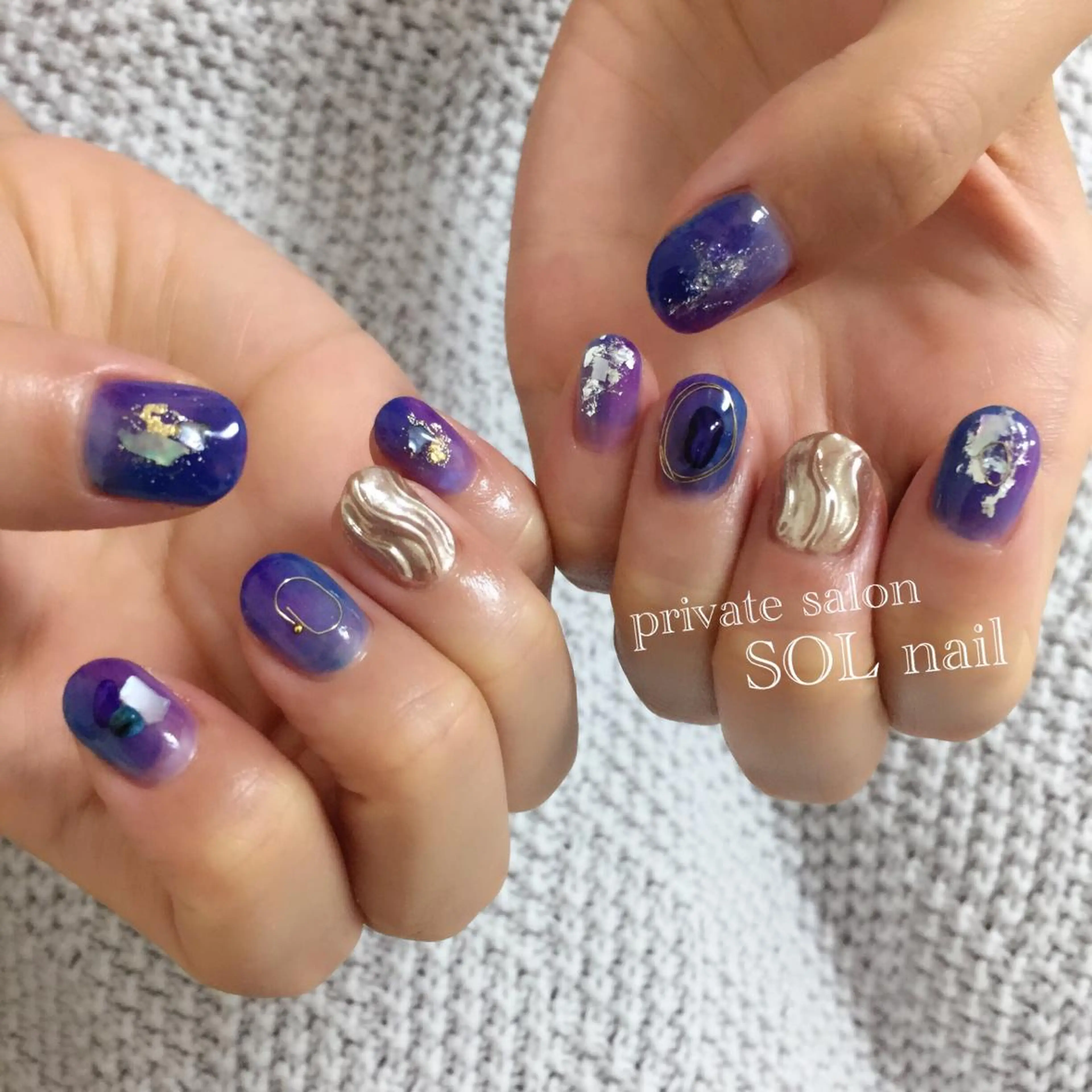 ネイル SOL NAILのネイルデザイン