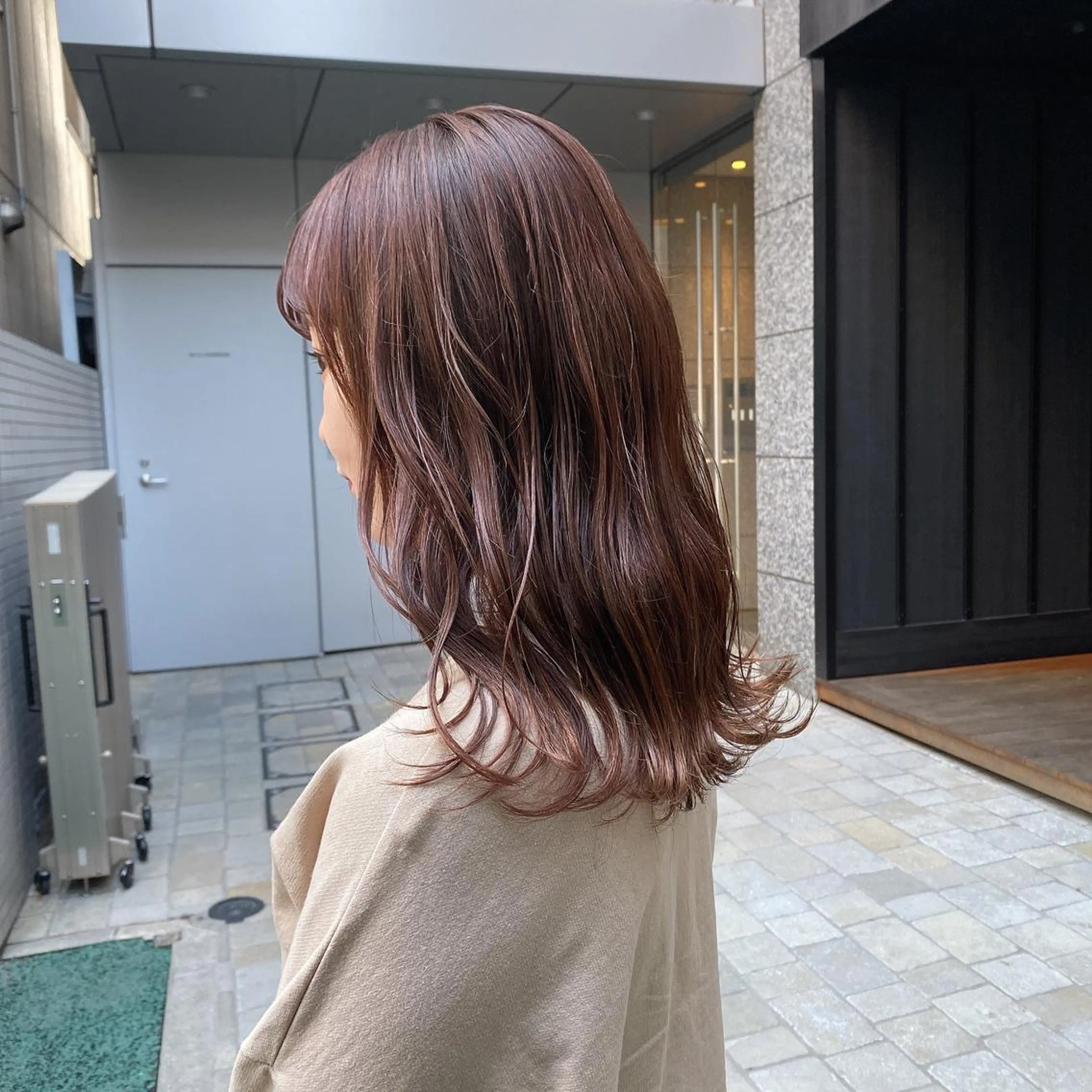 セミロング カラー ヘアアレンジ 【代表】 たき〜のヘアスタイル