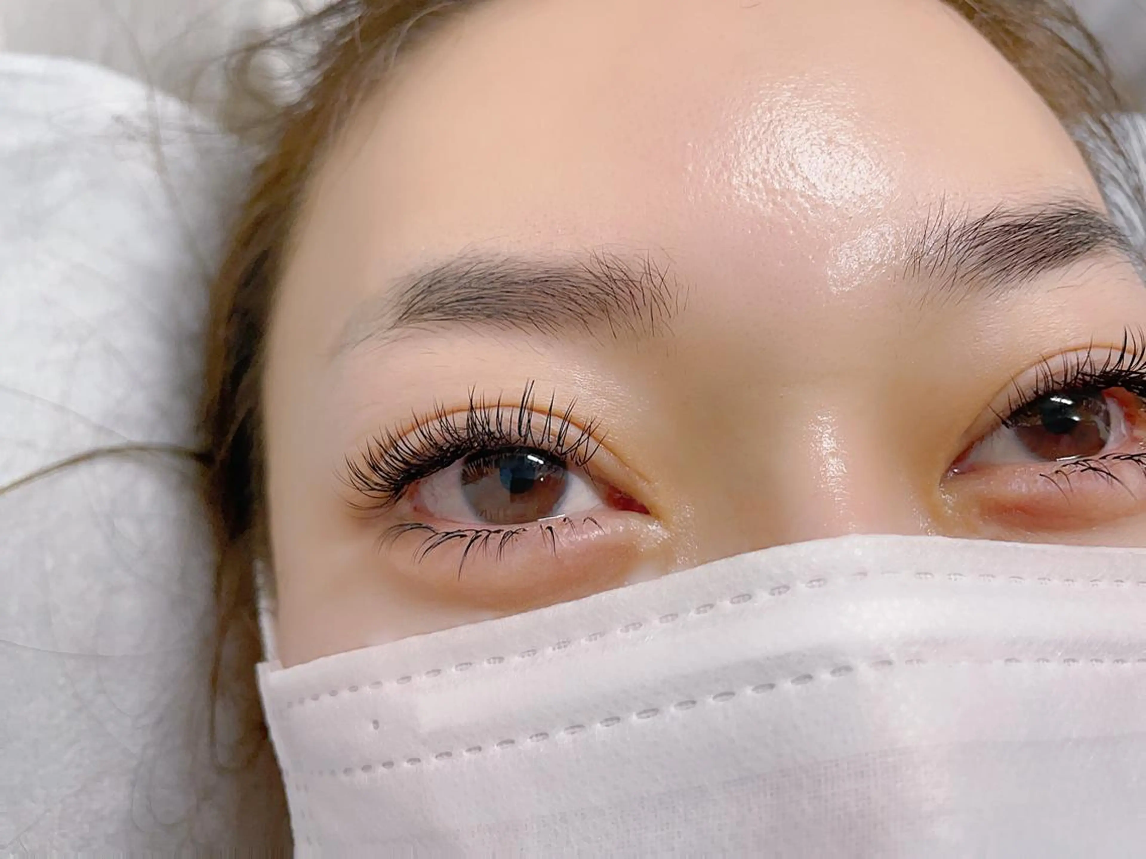 マツエク・マツパ 付け放題 フラットラッシュ 下まつげエクステ Aranasalon Kasumi🌸のマツエク・マツパデザイン