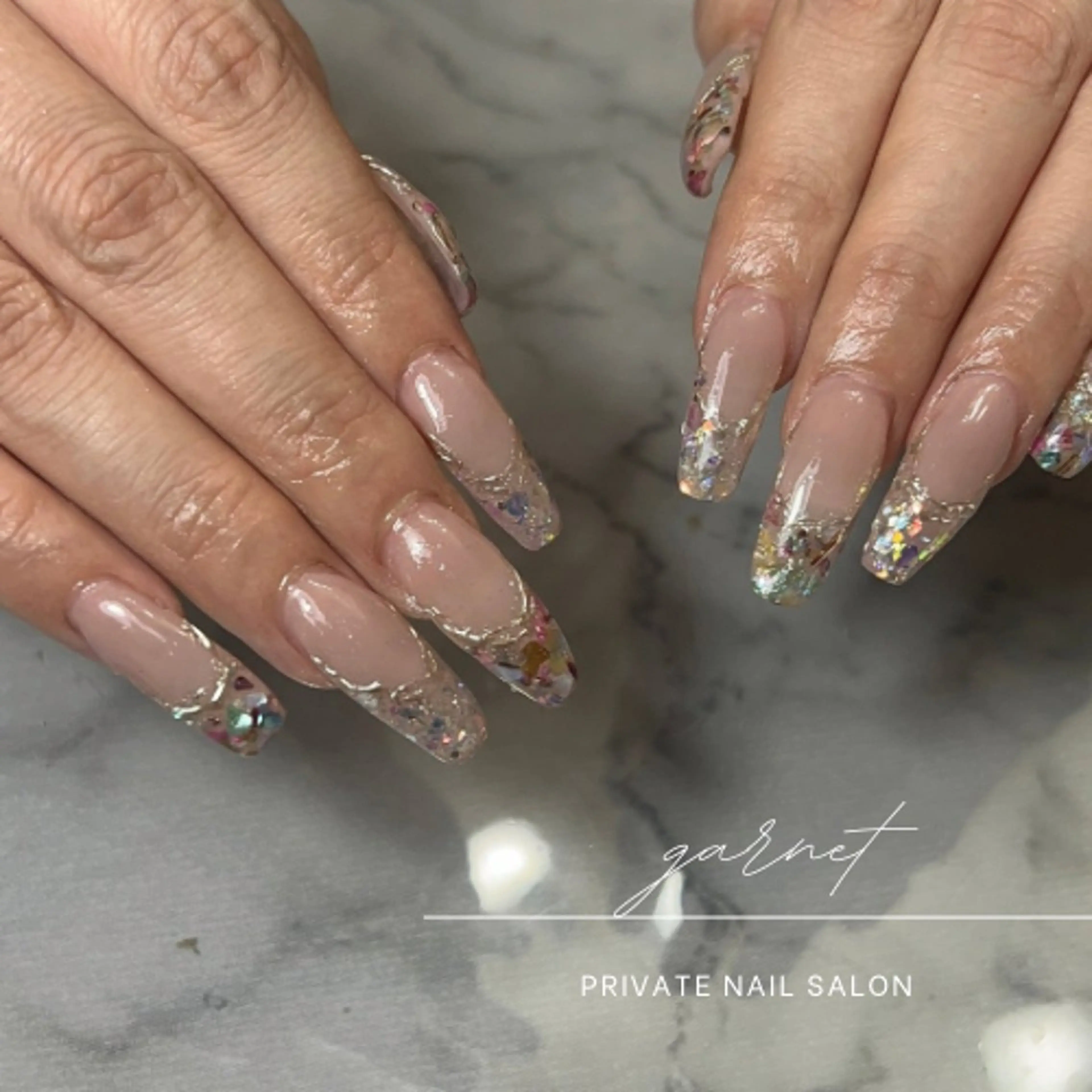 ネイル ハンドネイル Garnet nailのネイルデザイン