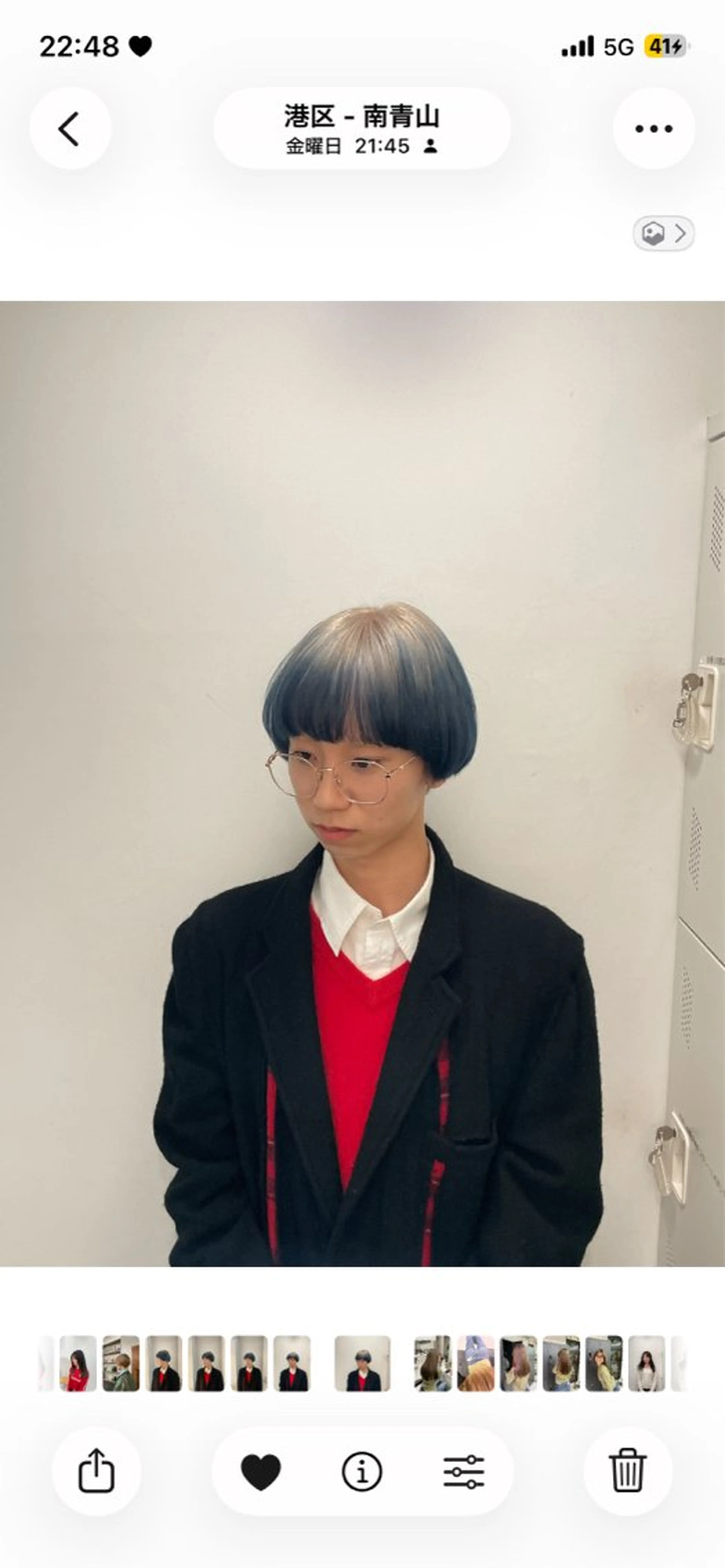 メンズ 🎨透明感カラー/ ハイライト/近藤怜那のヘアスタイル