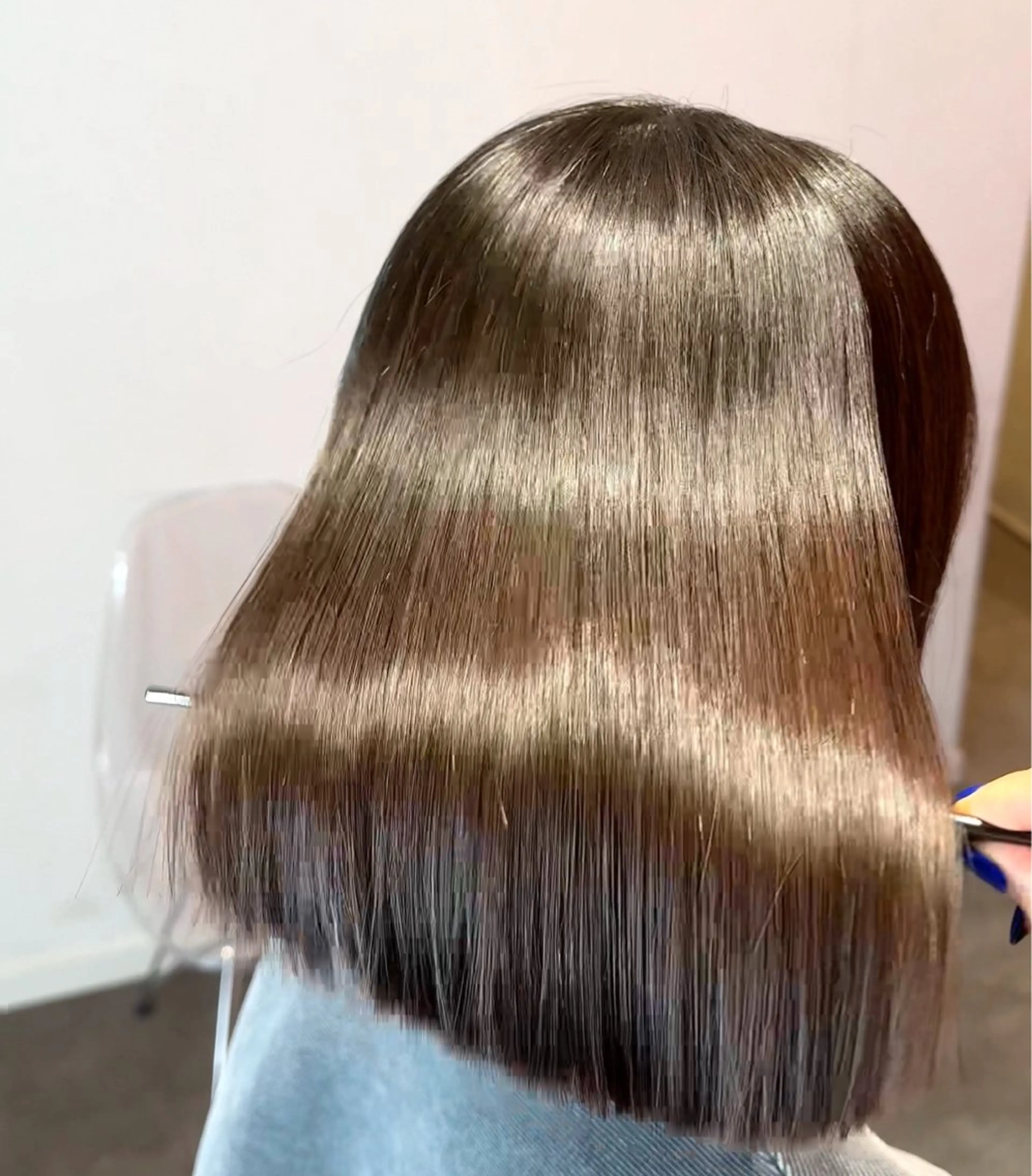 ショート 莉乃/縮毛矯正/髪質 改善/艶カラーのヘアスタイル