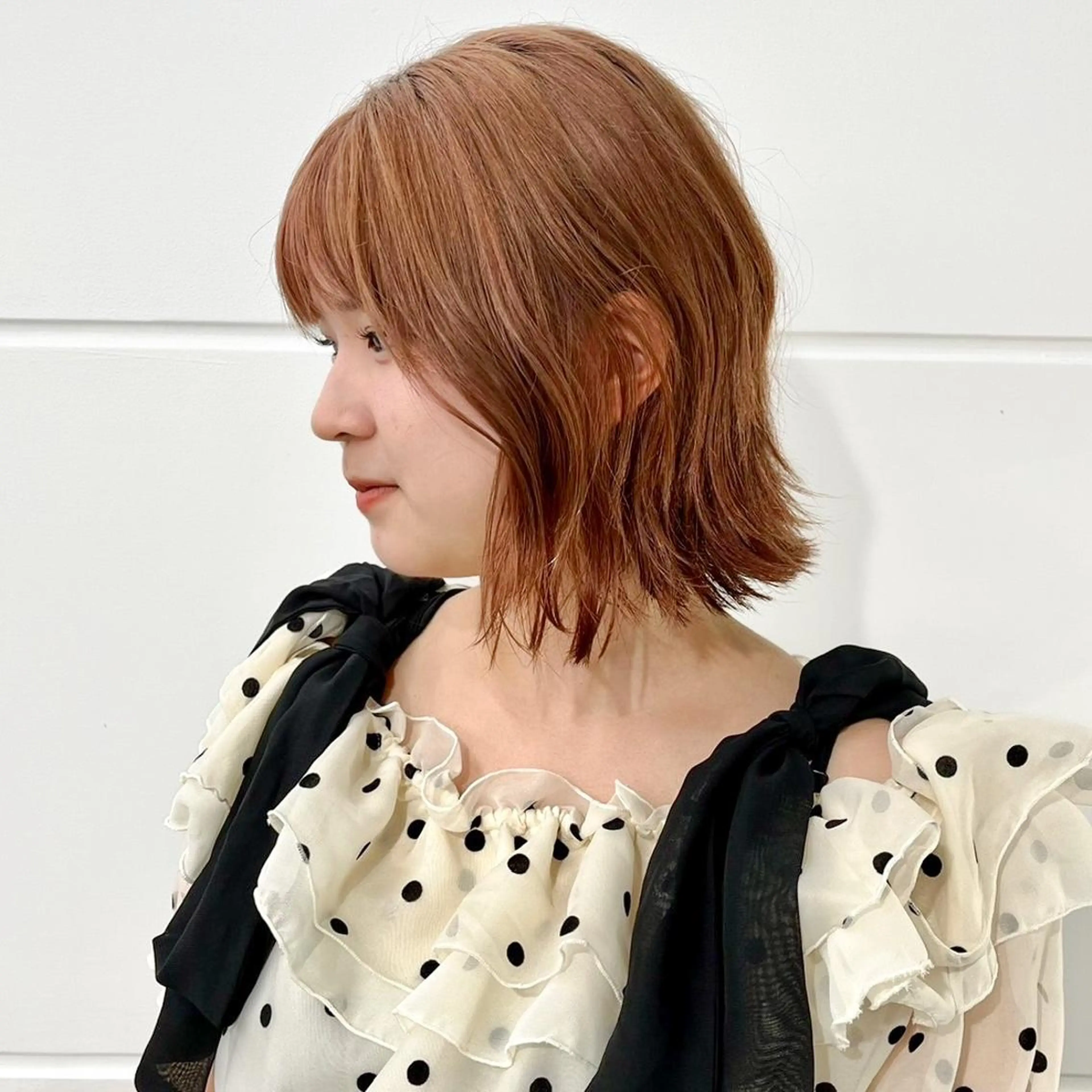 ショート カラー 縮毛矯正/ハイトーン /パーマ/せき🧸のヘアスタイル