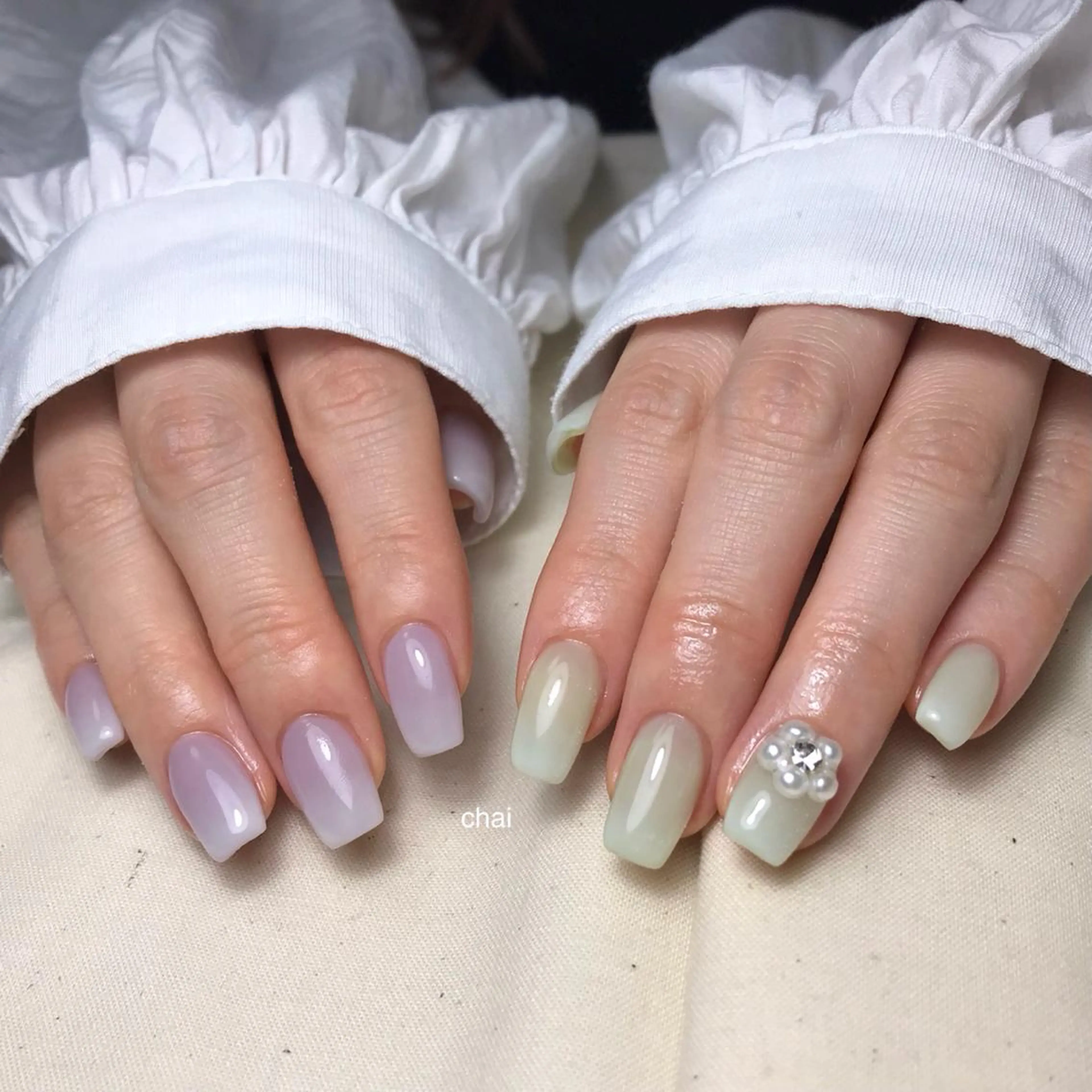 🉐🤲剥がせるセルフオフベース🗓2h以内アートし放題ジェルネイル💅オフあり込みの写真