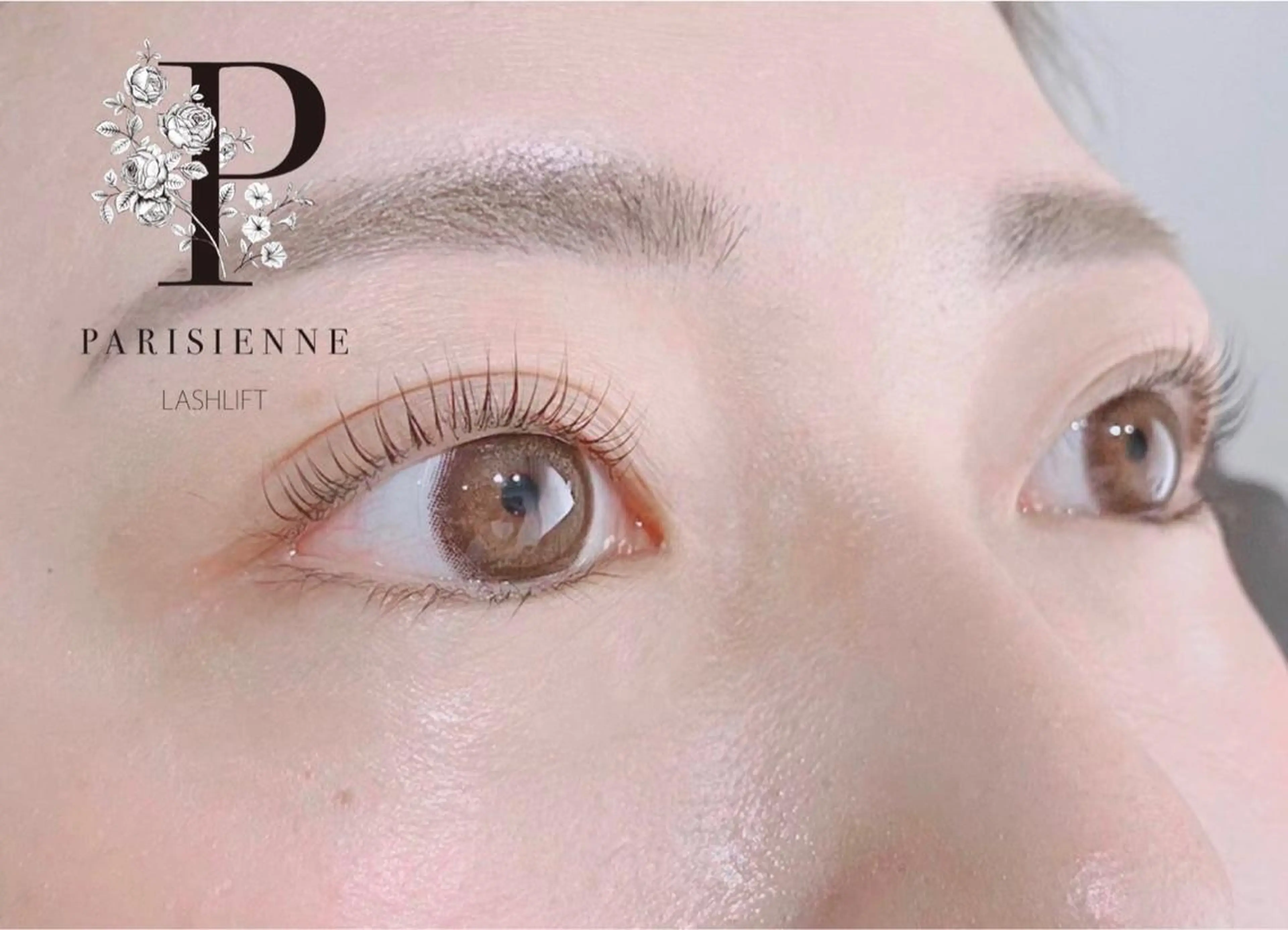 マツエク・マツパ パリジェンヌラッシュリフト マツパ eyenail m🌿4月限定のマツエク・マツパデザイン