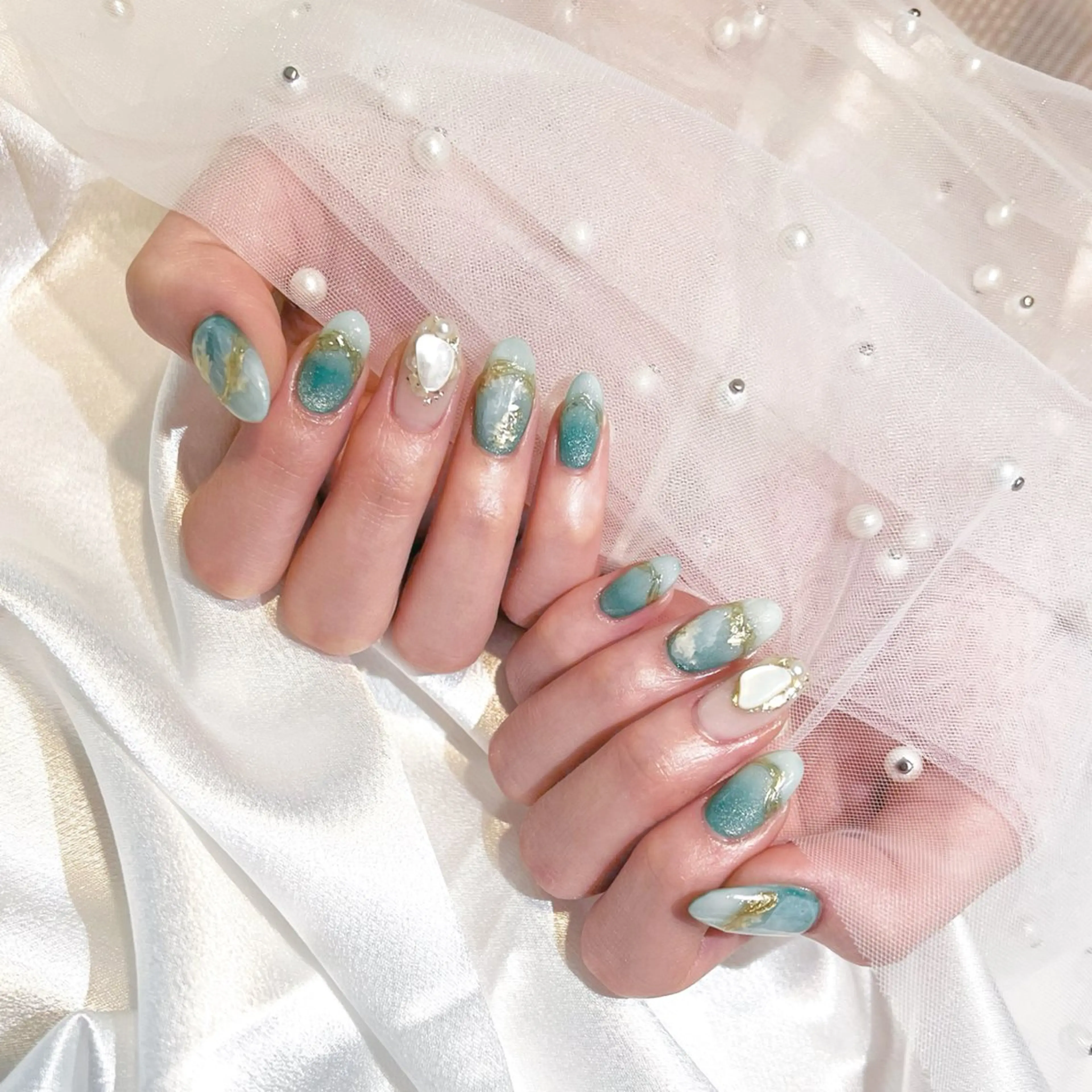 ネイル 春ネイル ハンドネイル Chun Nailのネイルデザイン