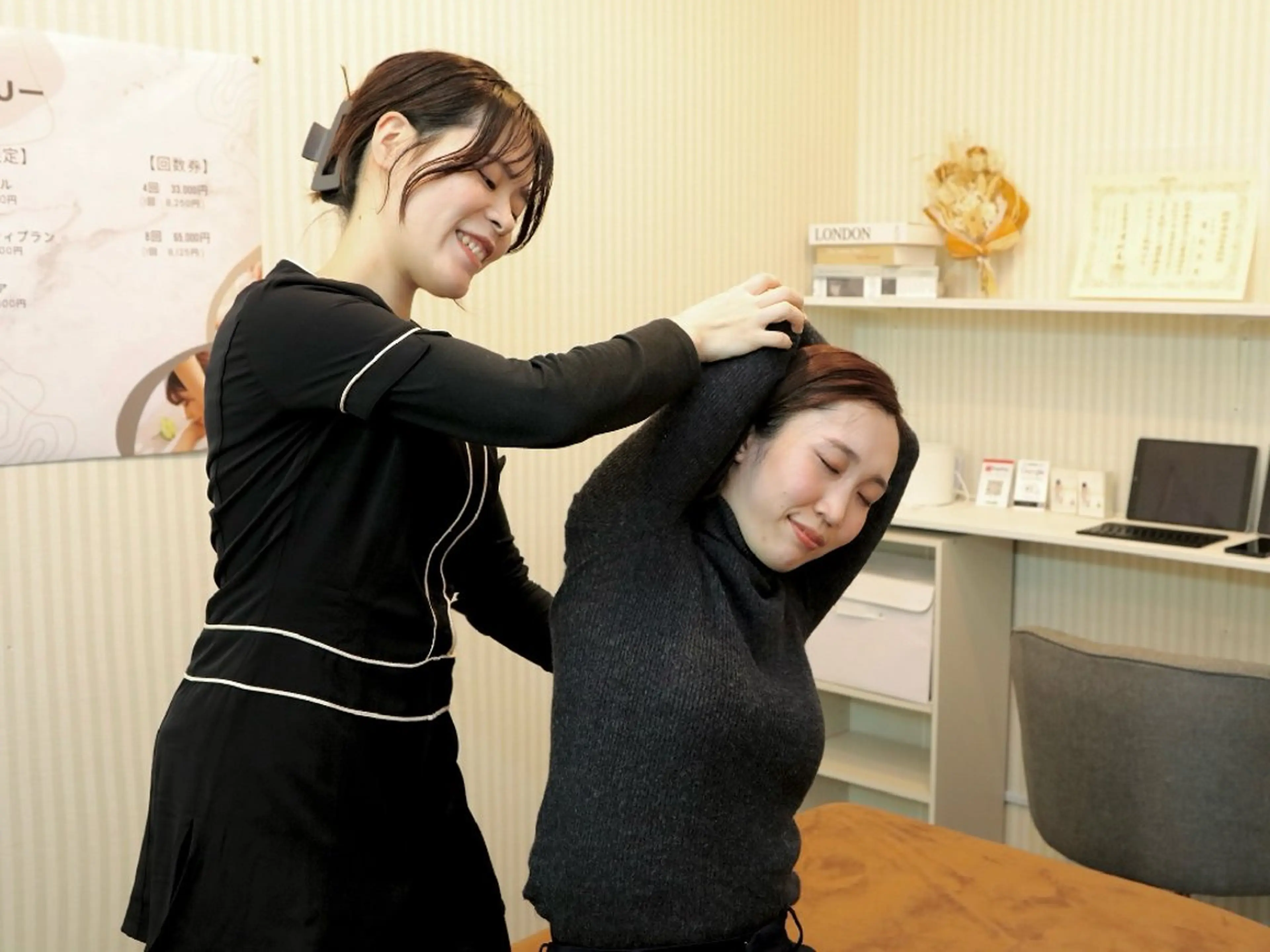 【産後ケア】産後の体型回復＆疲労リセットプラン60分　骨盤矯正の写真