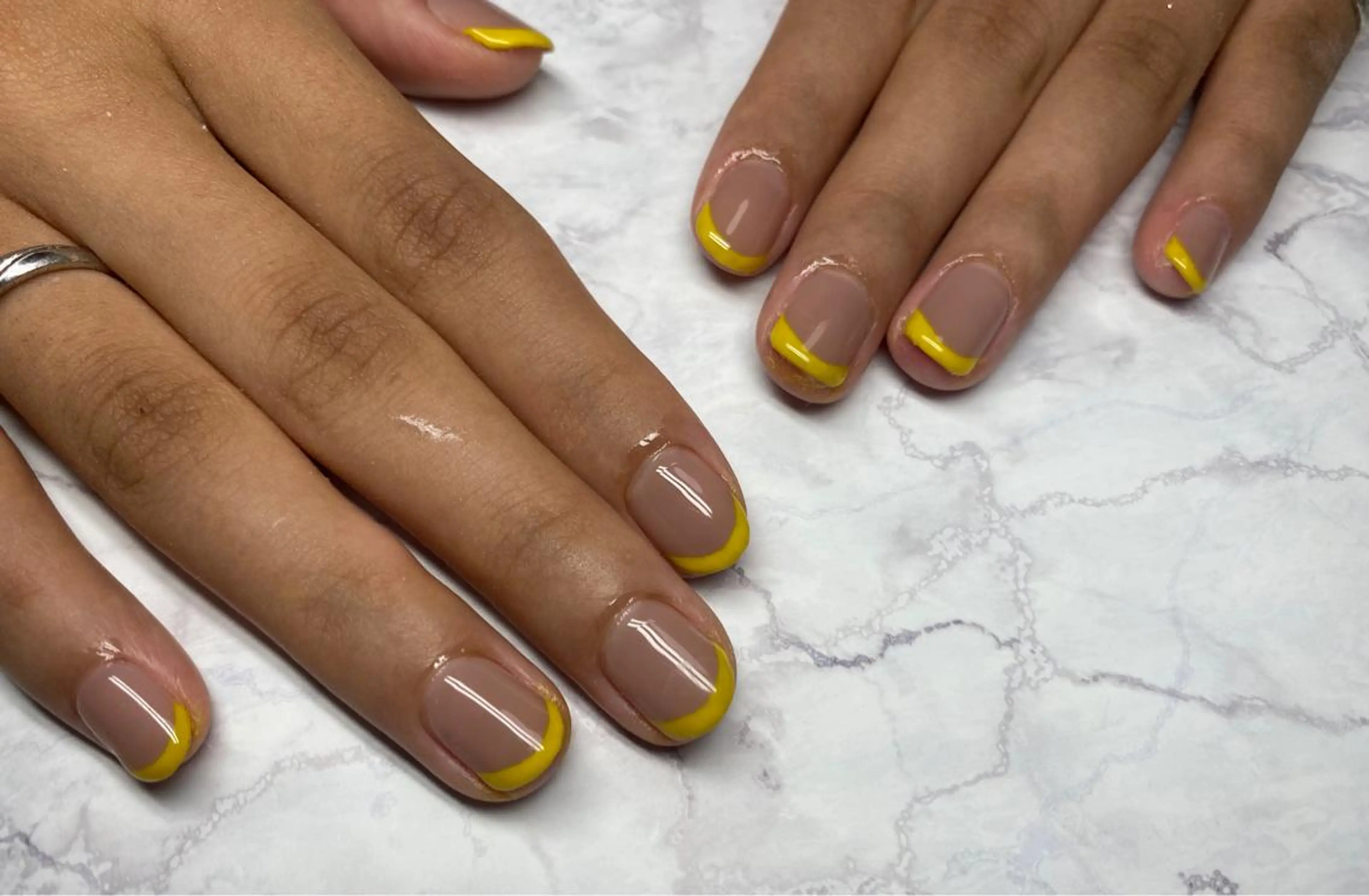 ネイル ハンドネイル Mana‪ ‪·͜· ❤︎‬のネイルデザイン