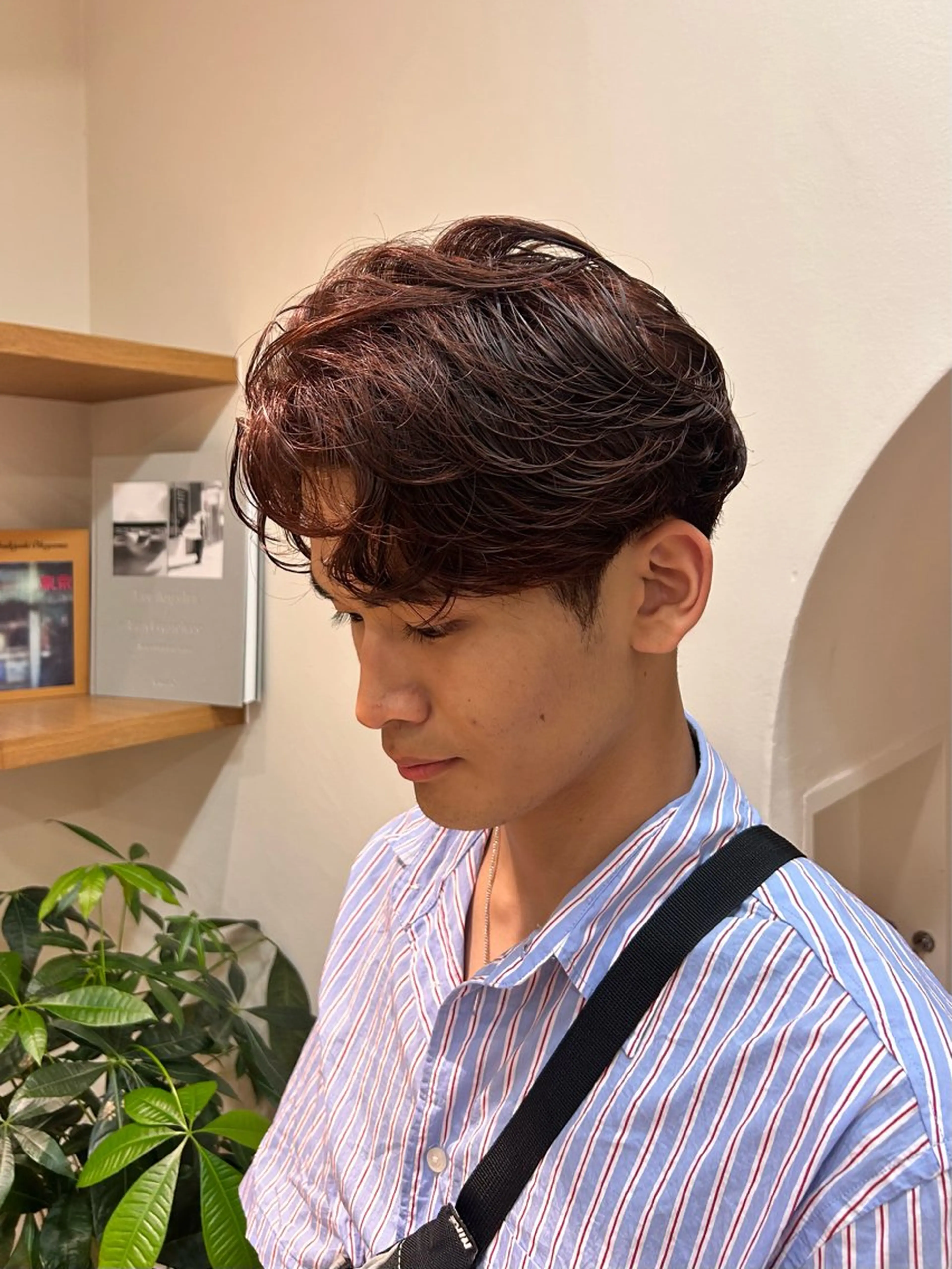 カラー メンズ デザインカット/ パーマ/nanaのヘアスタイル