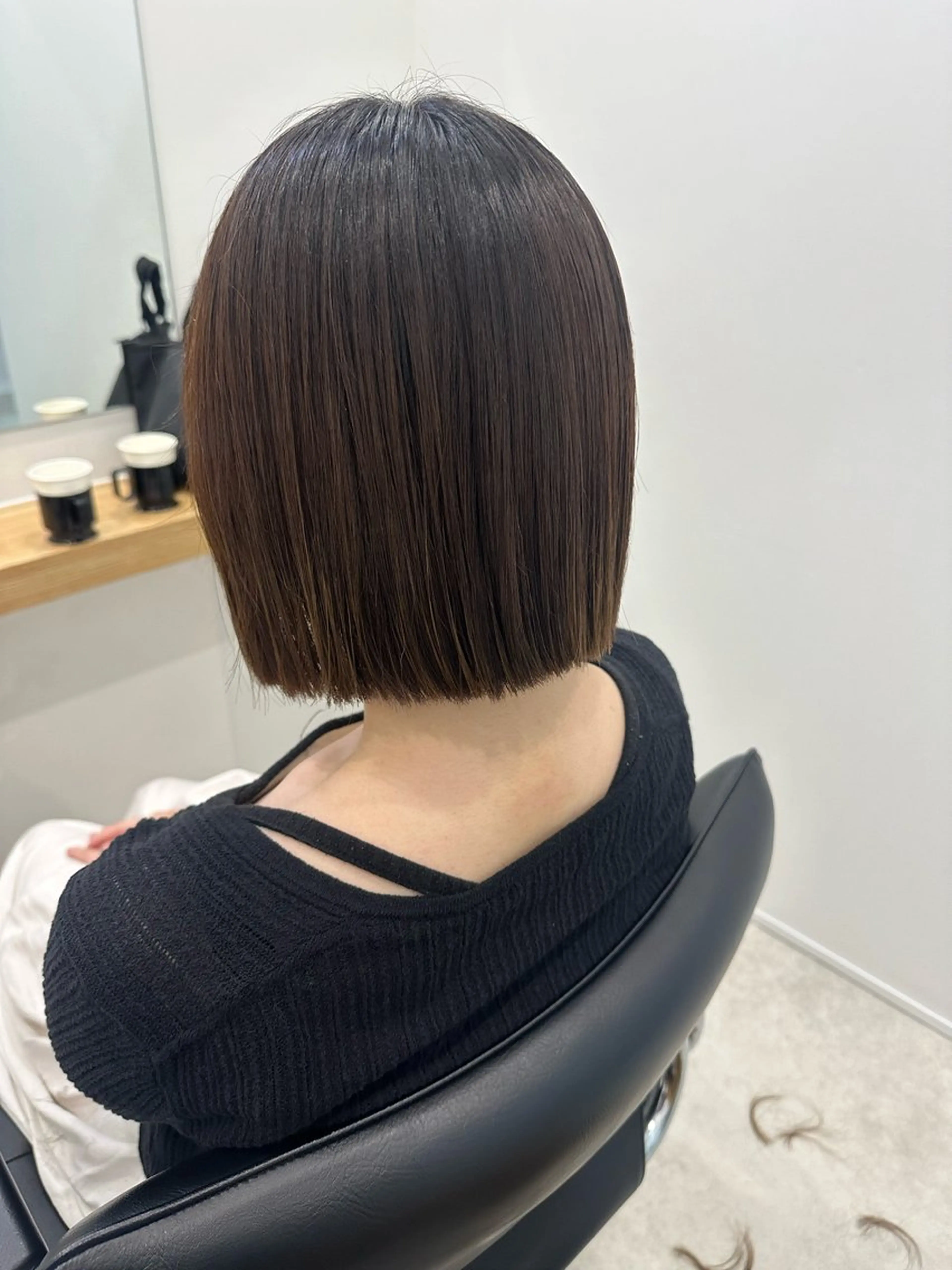 ショート カラー カット ヘアカラー トリートメント レイヤー/ナチュラル 💐nao.のヘアスタイル