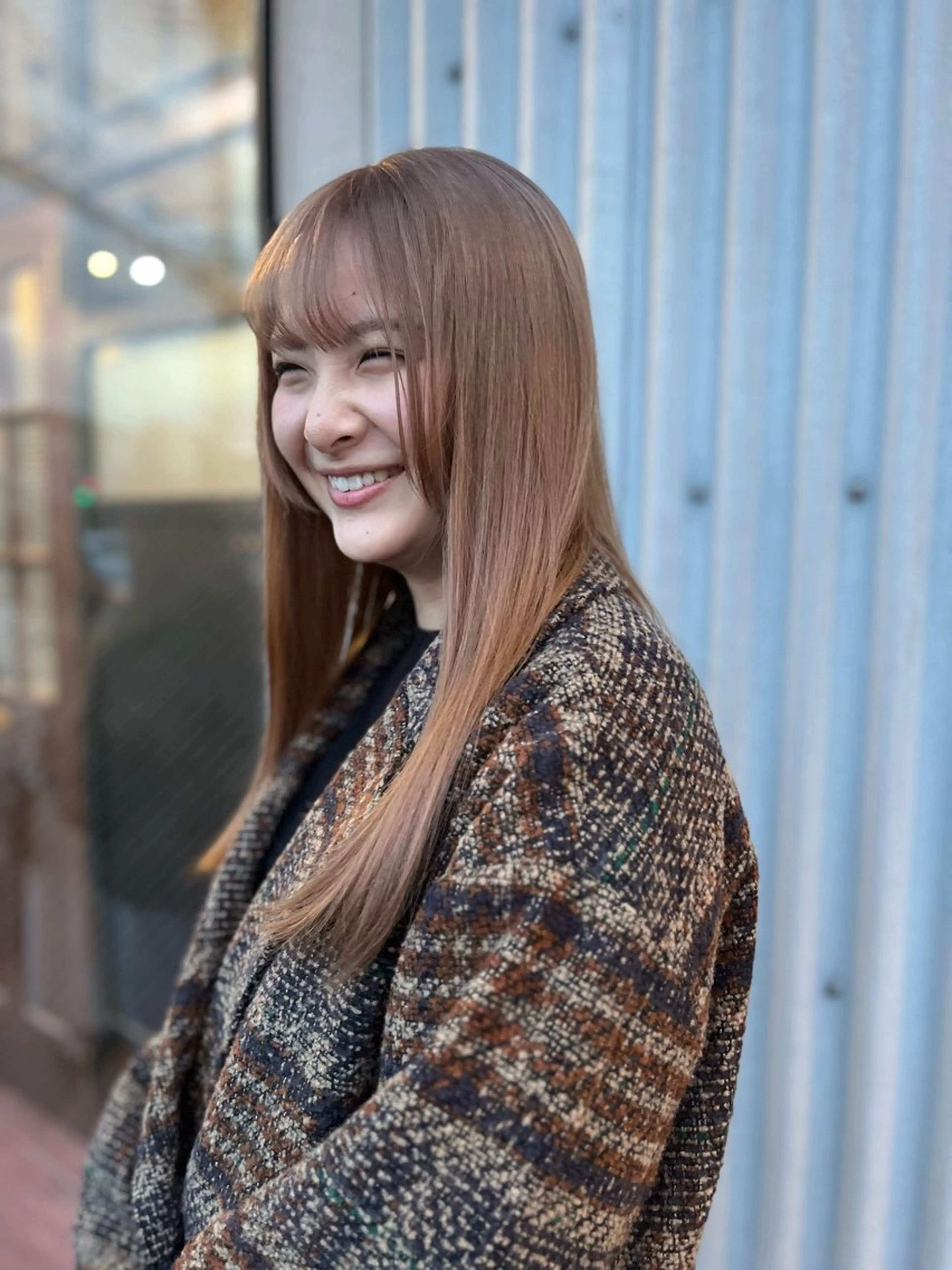 ロング mayuki /暖色/艶カラーのヘアスタイル