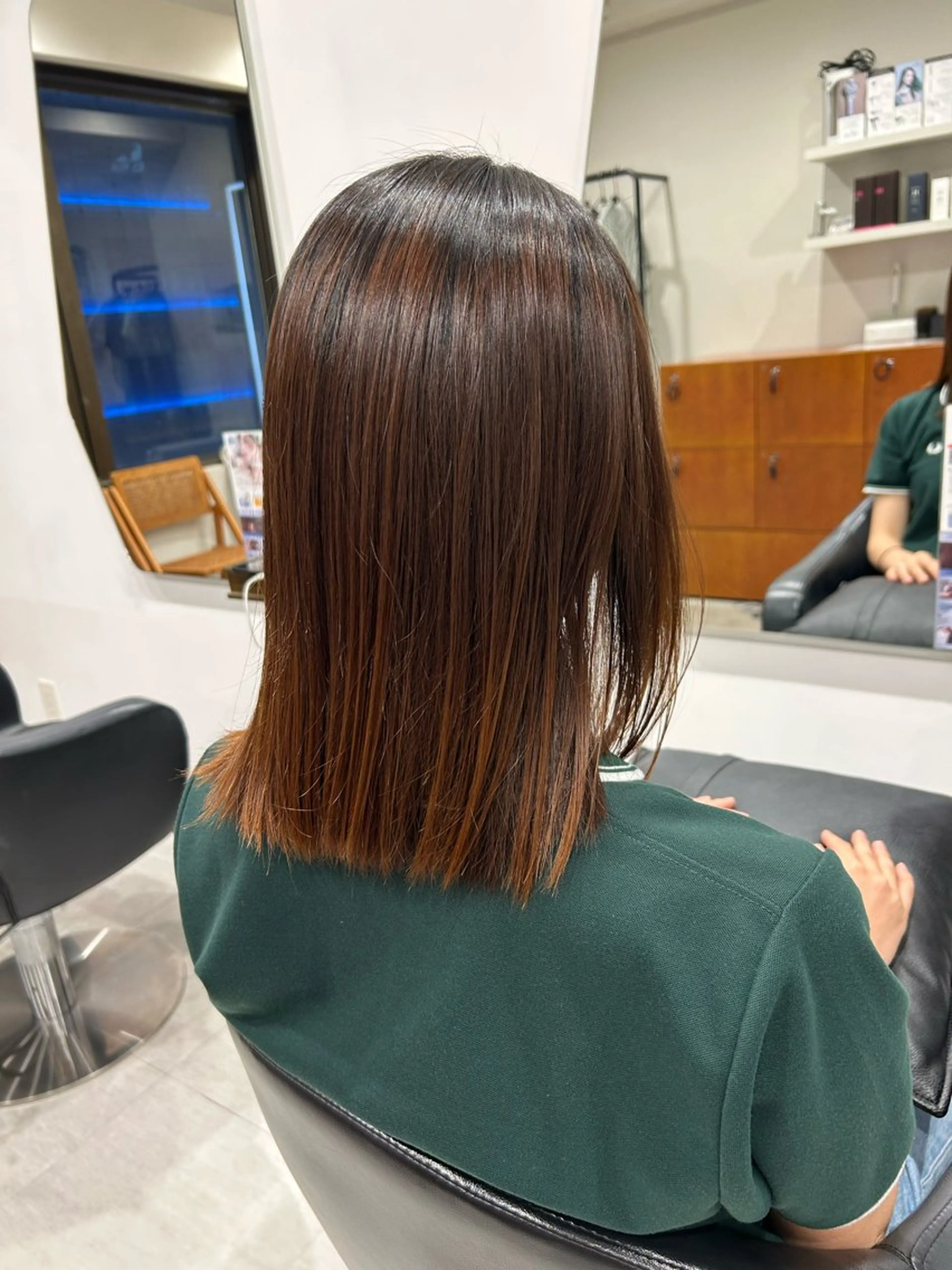 ミディアム 縮毛矯正 トリートメント Mora神楽坂所属・🎀🫧西村 眞美🎀🫧のヘアスタイル