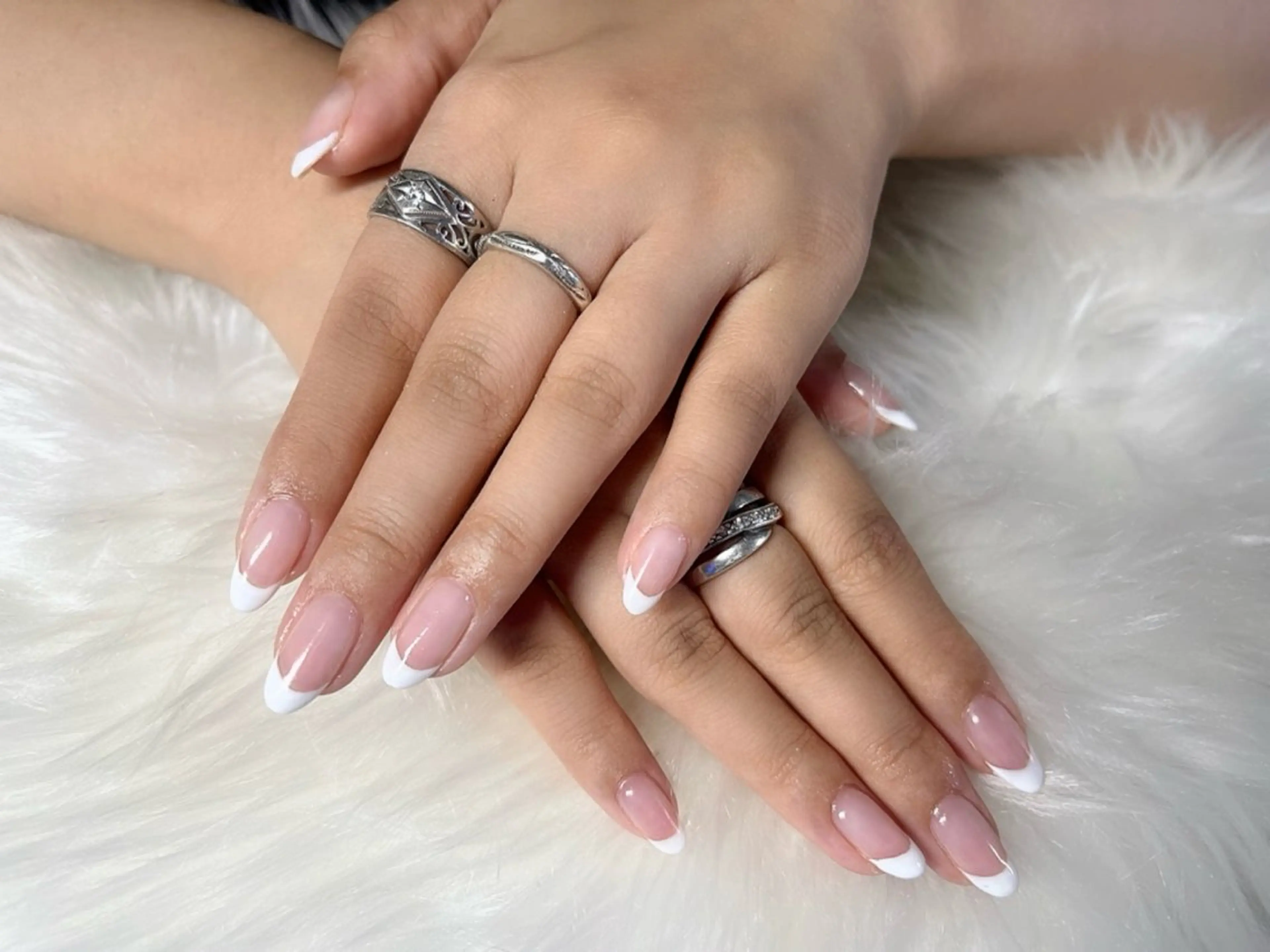 フレンチネイルの写真