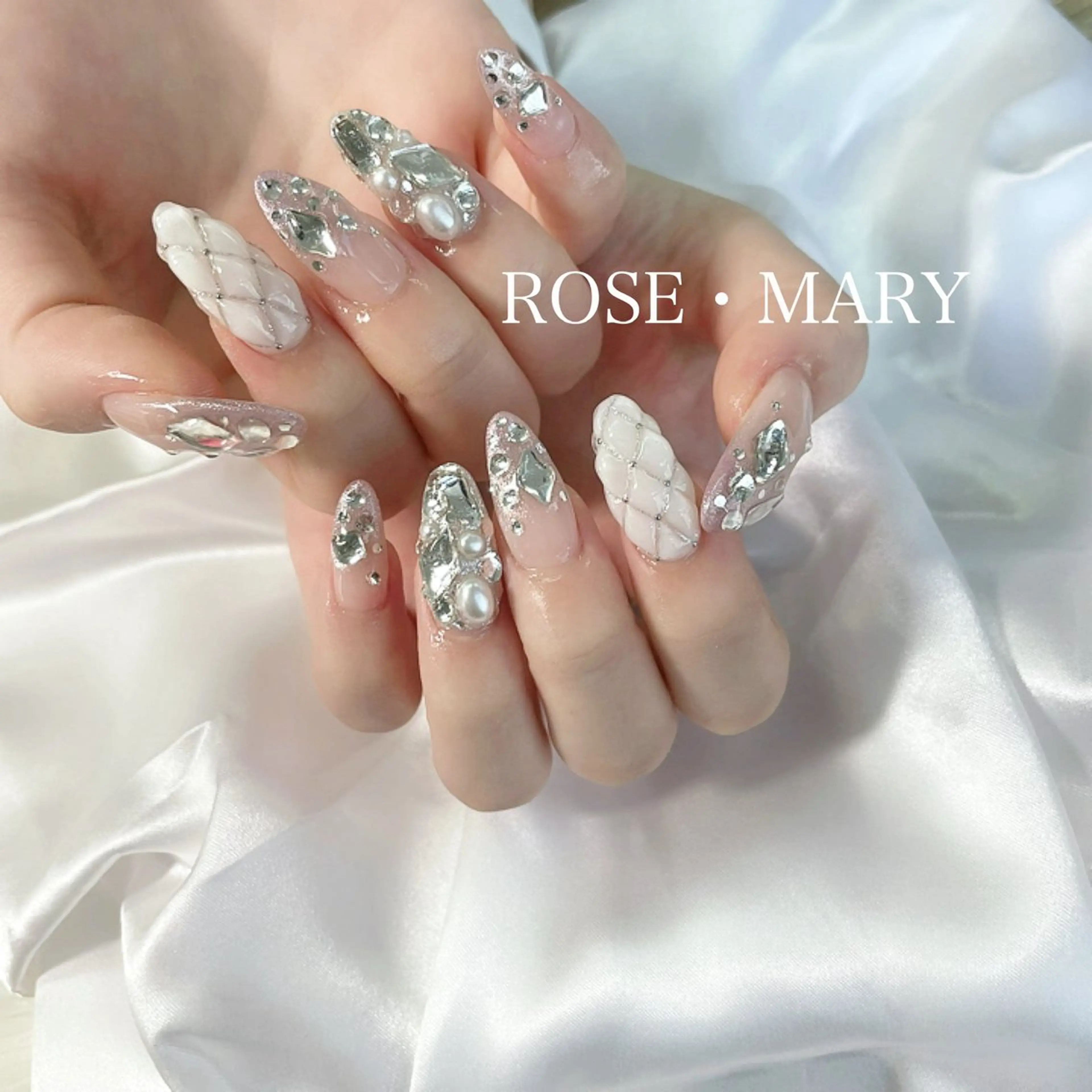 ネイル ハンドネイル ROSE・ MARY 鈴木のネイルデザイン