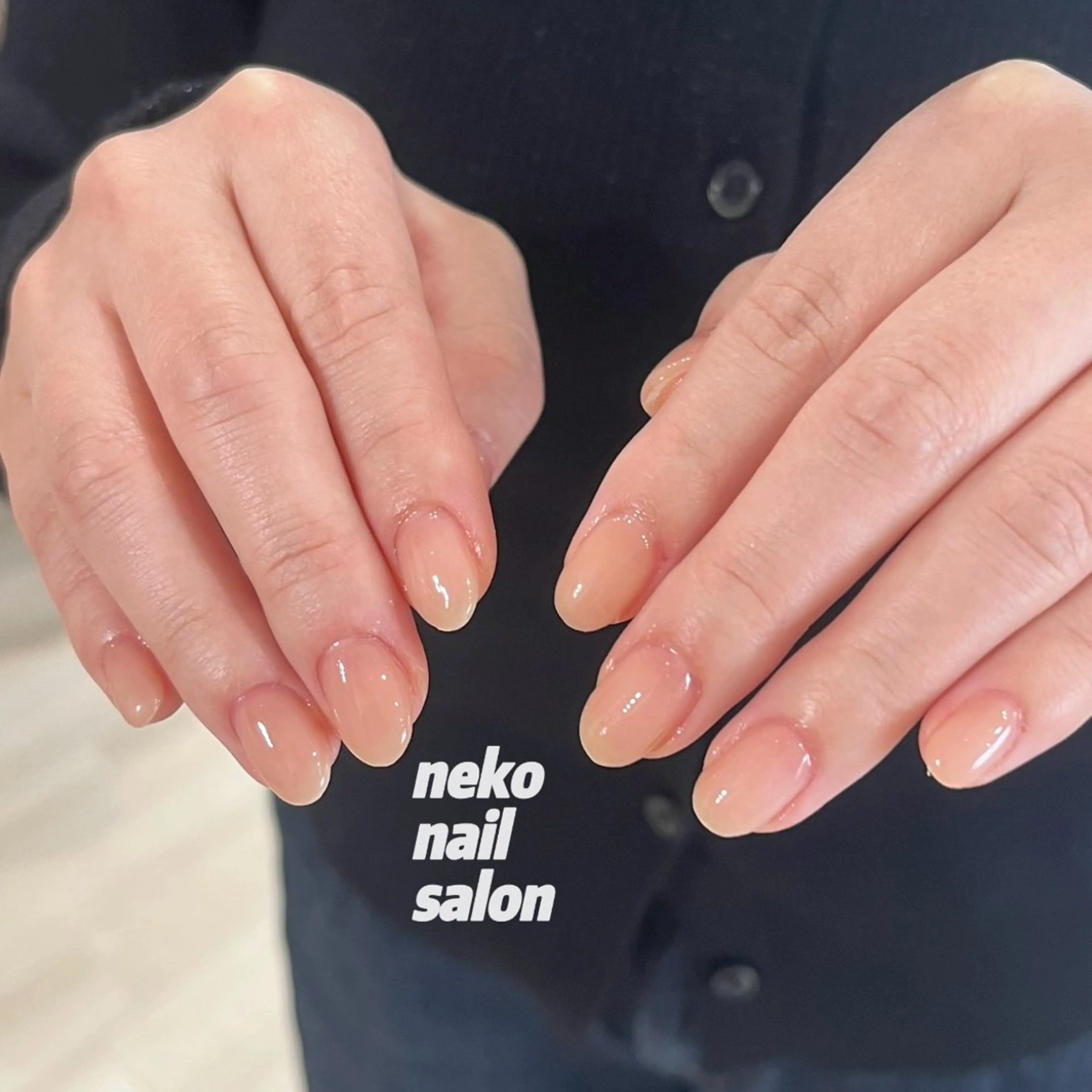 ネイル ワンカラーネイル ハンドネイル neko nailのネイルデザイン